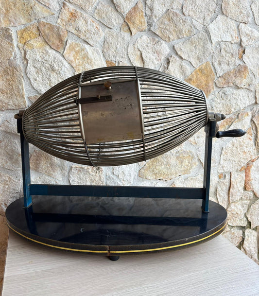 Bussolotto/ Urna Vintage Per Estrazione Lotto/tombola