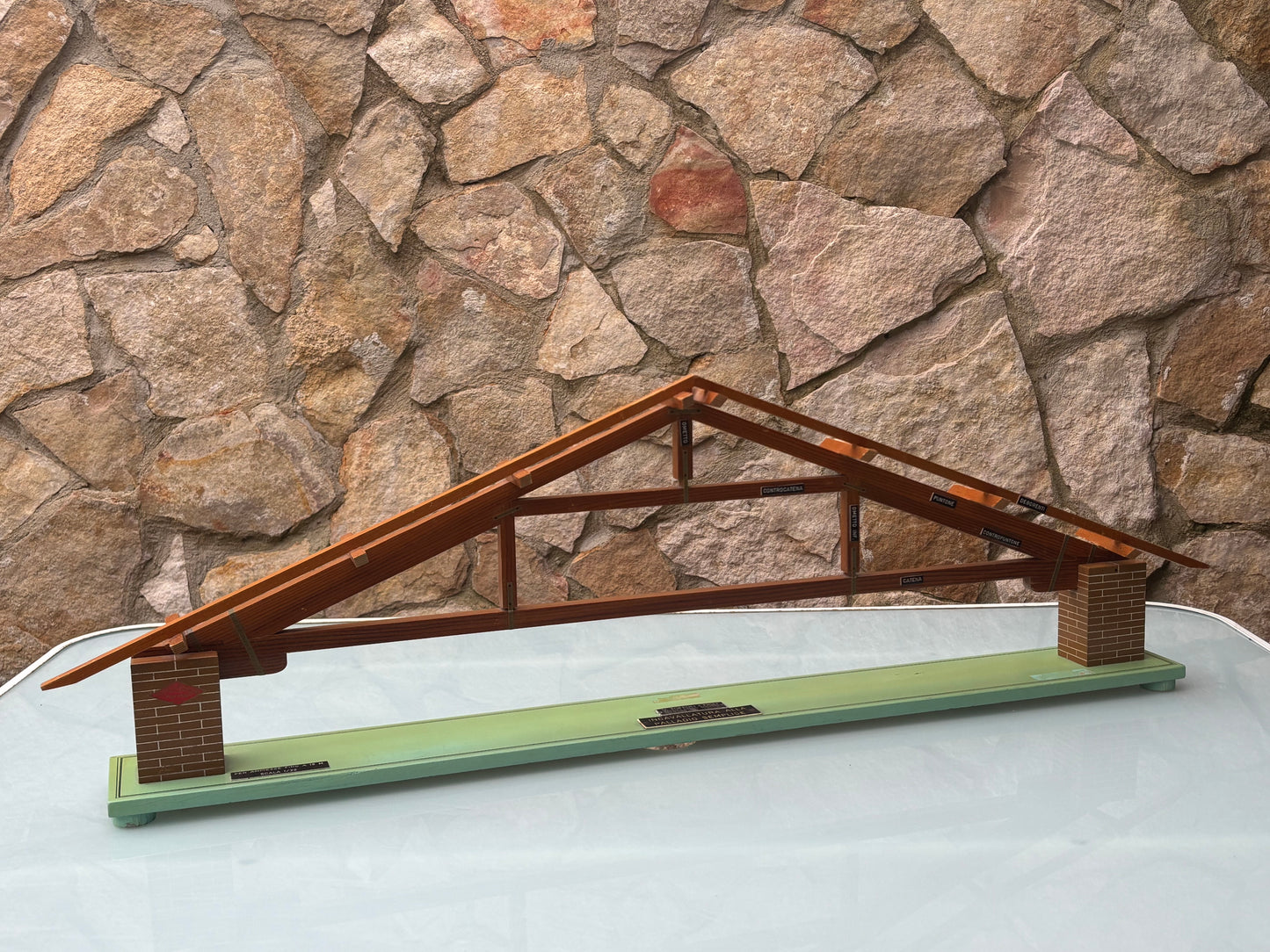 Modello Architettonico Vintage Anni ‘50, Didattico -V.Toffoli & Figli