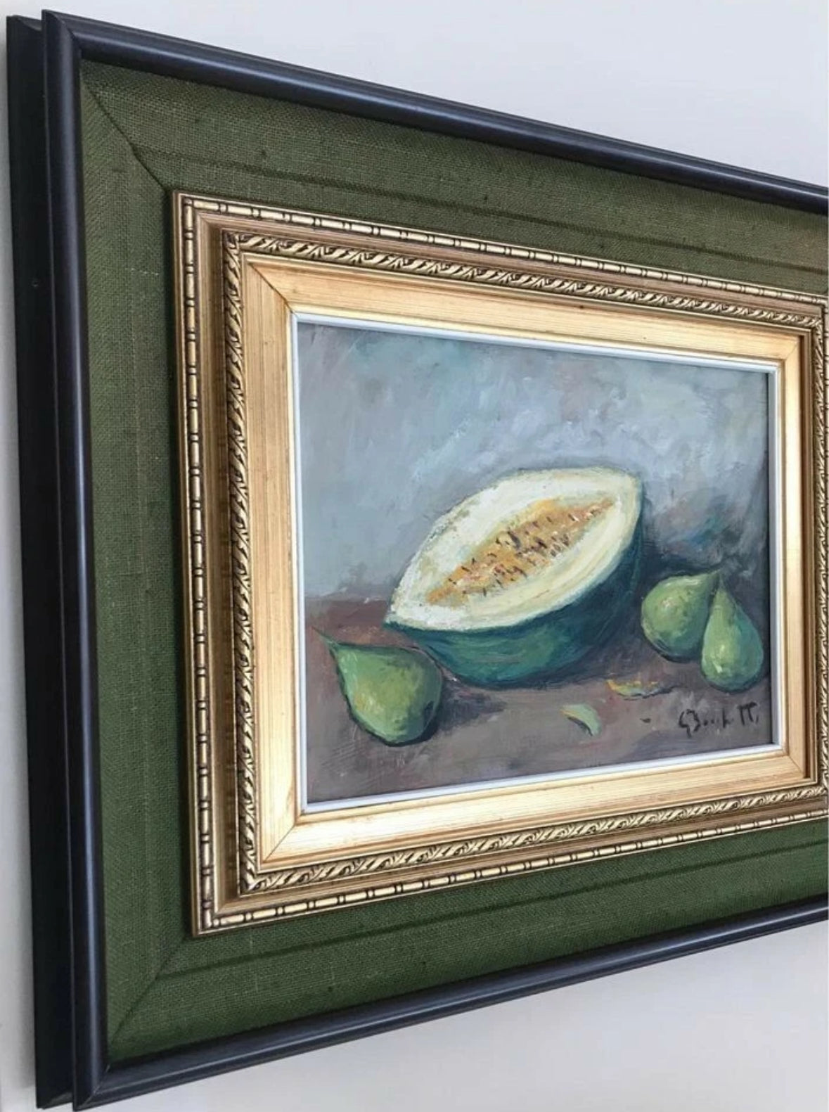 Quadro vintage Gaetano Bocchetti dipinto a olio