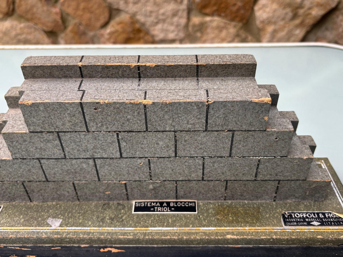 Modello Architettonico Vintage Anni ‘50, V.Toffoli &Figli