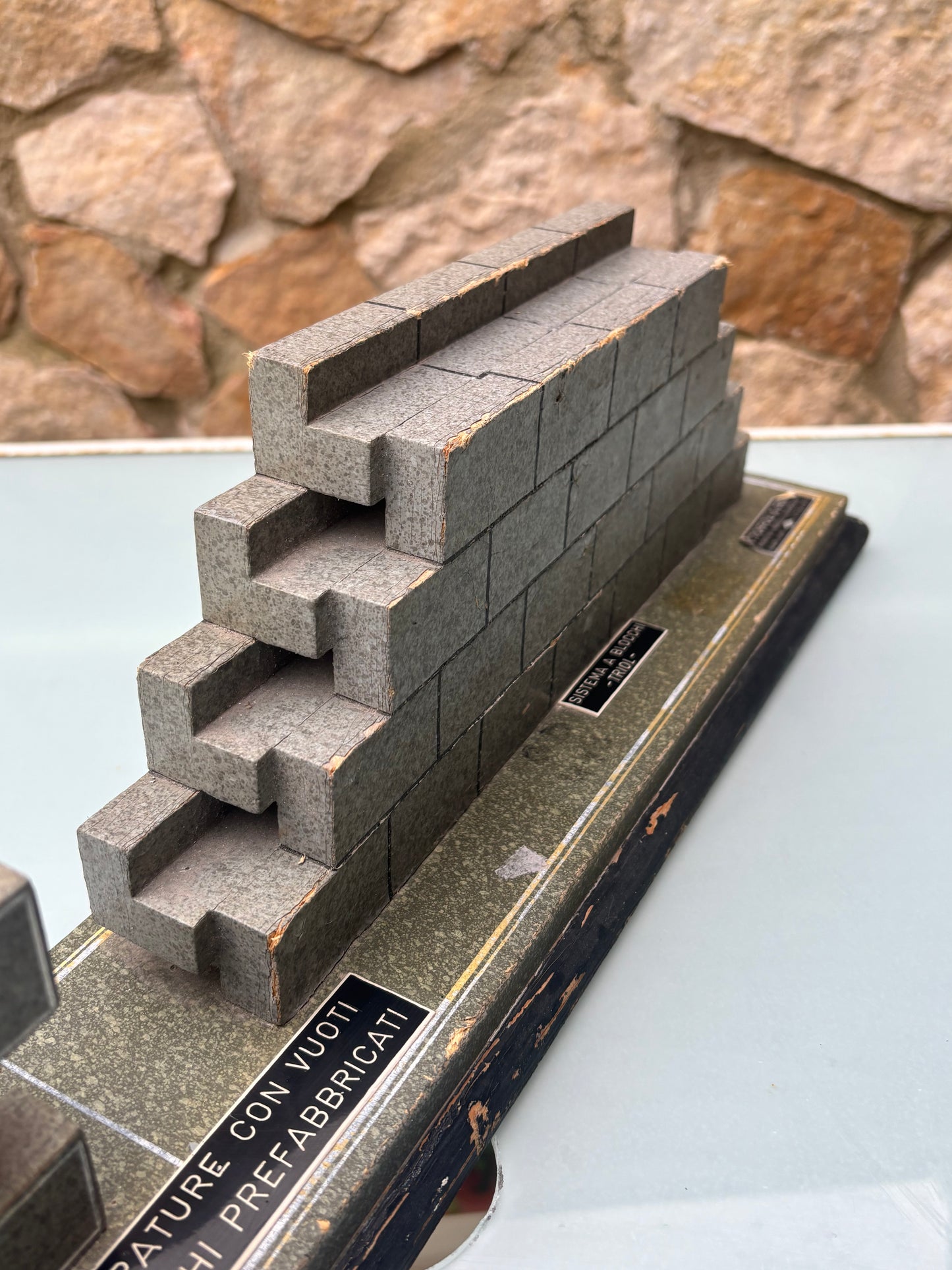 Modello Architettonico Vintage Anni ‘50, V.Toffoli &Figli