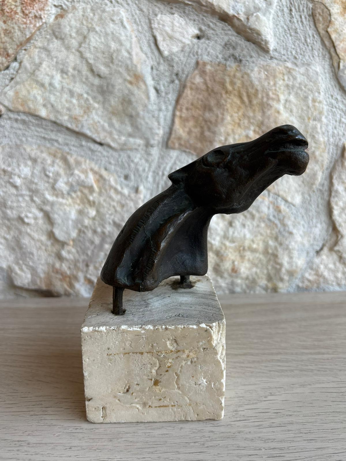 Scultura Vintage, Cavallo In Bronzo- Cassinari