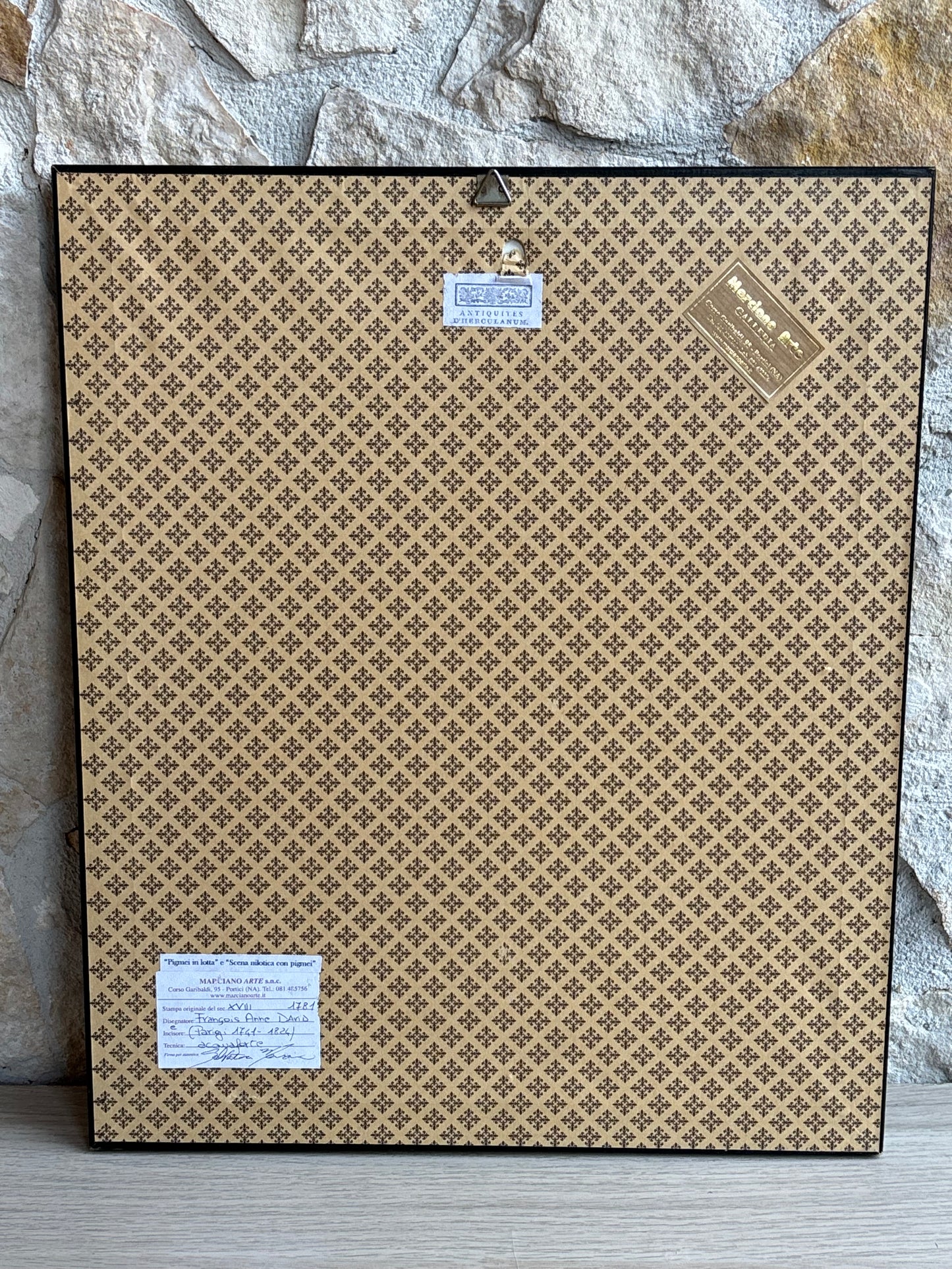 Stampa di acquaforte antica