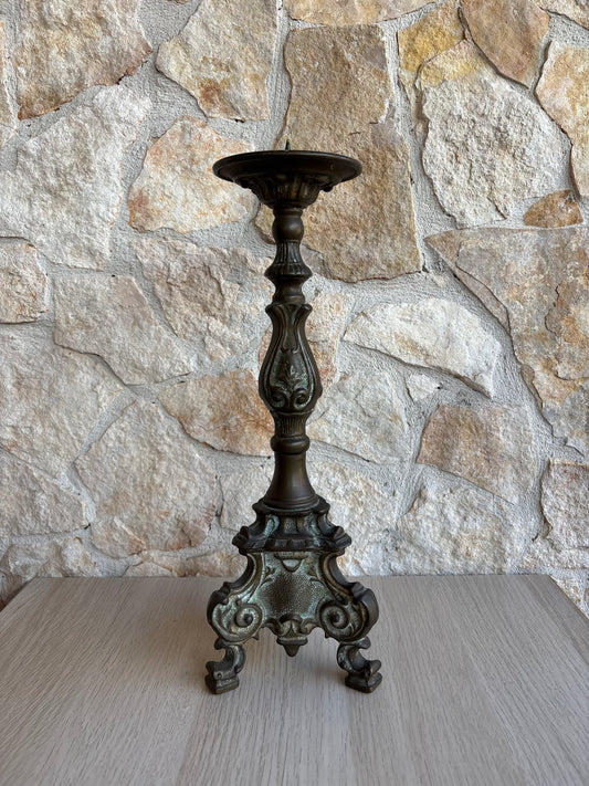 Candelabro vintage in bronzo