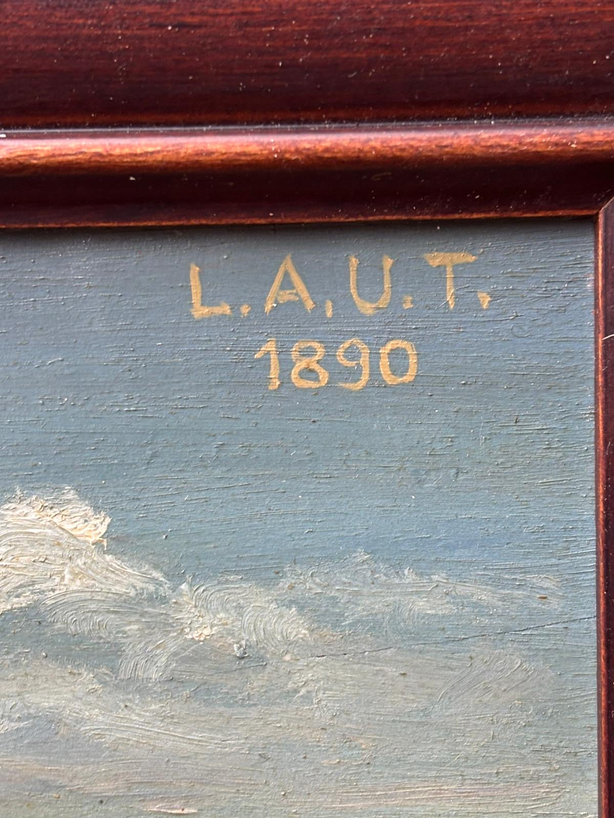 Quadro -Nave Imperatrix- dipinto a olio su tavola