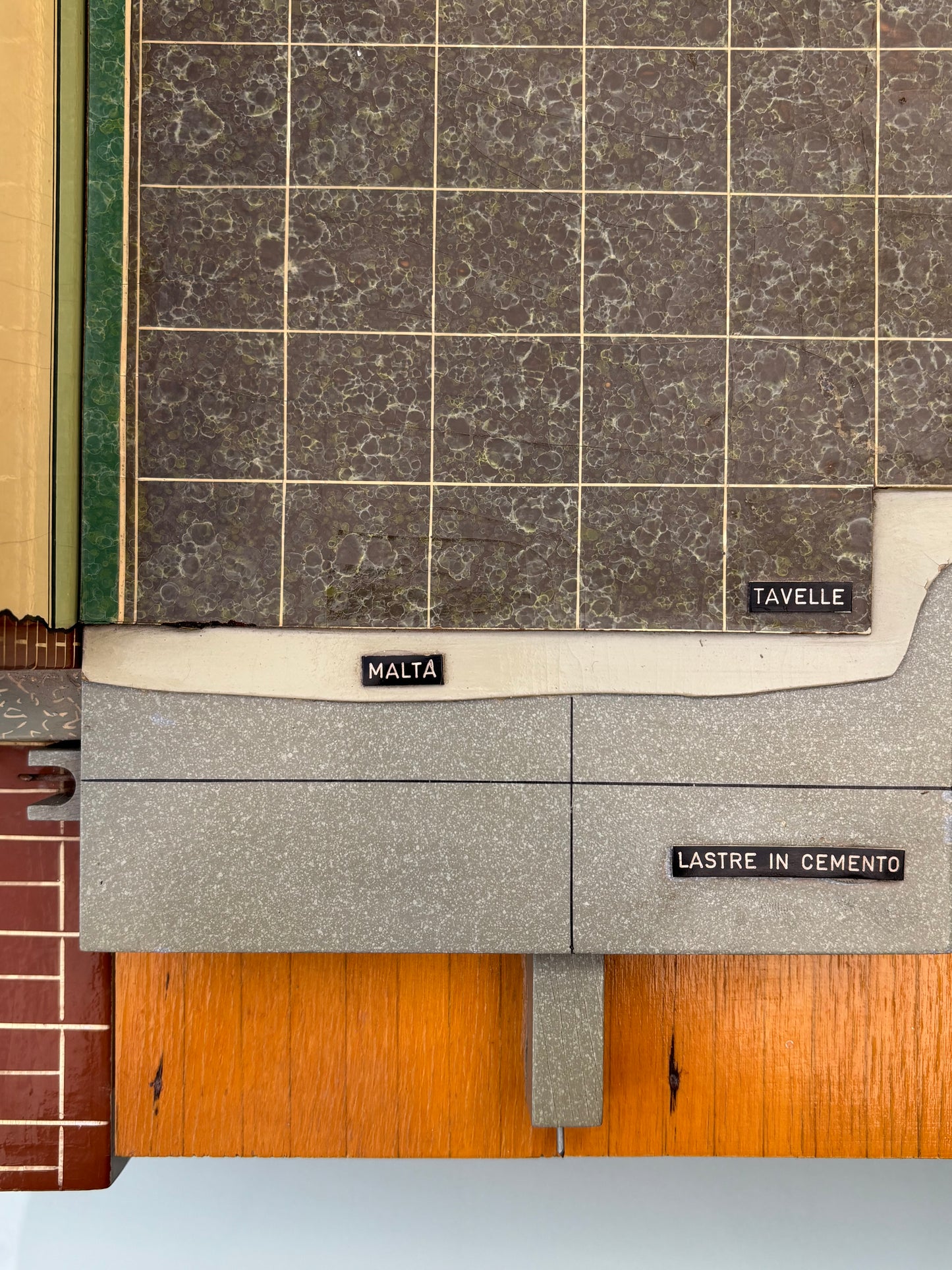 Modello Architettonico Vintage Anni ‘50, V.Toffoli &Figli