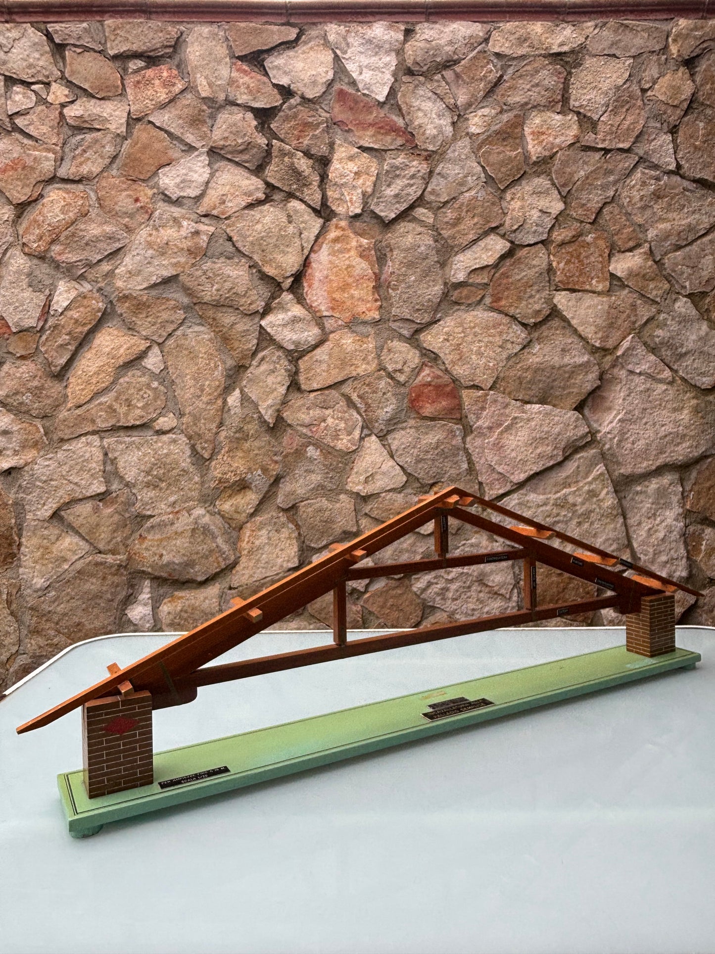 Modello Architettonico Vintage Anni ‘50, Didattico -V.Toffoli & Figli