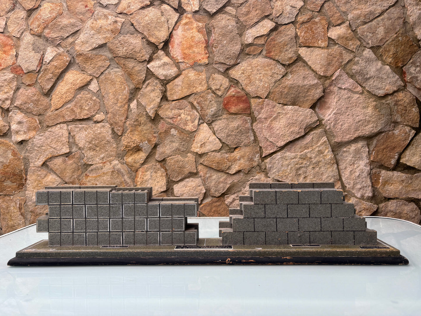 Modello Architettonico Vintage Anni ‘50, V.Toffoli &Figli