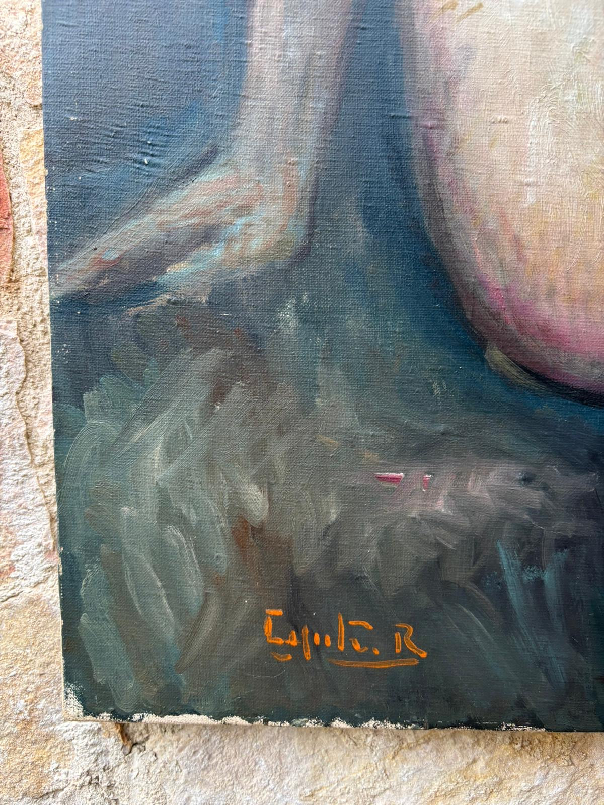 Quadro -Nudo Artistico- dipinto a olio su tela