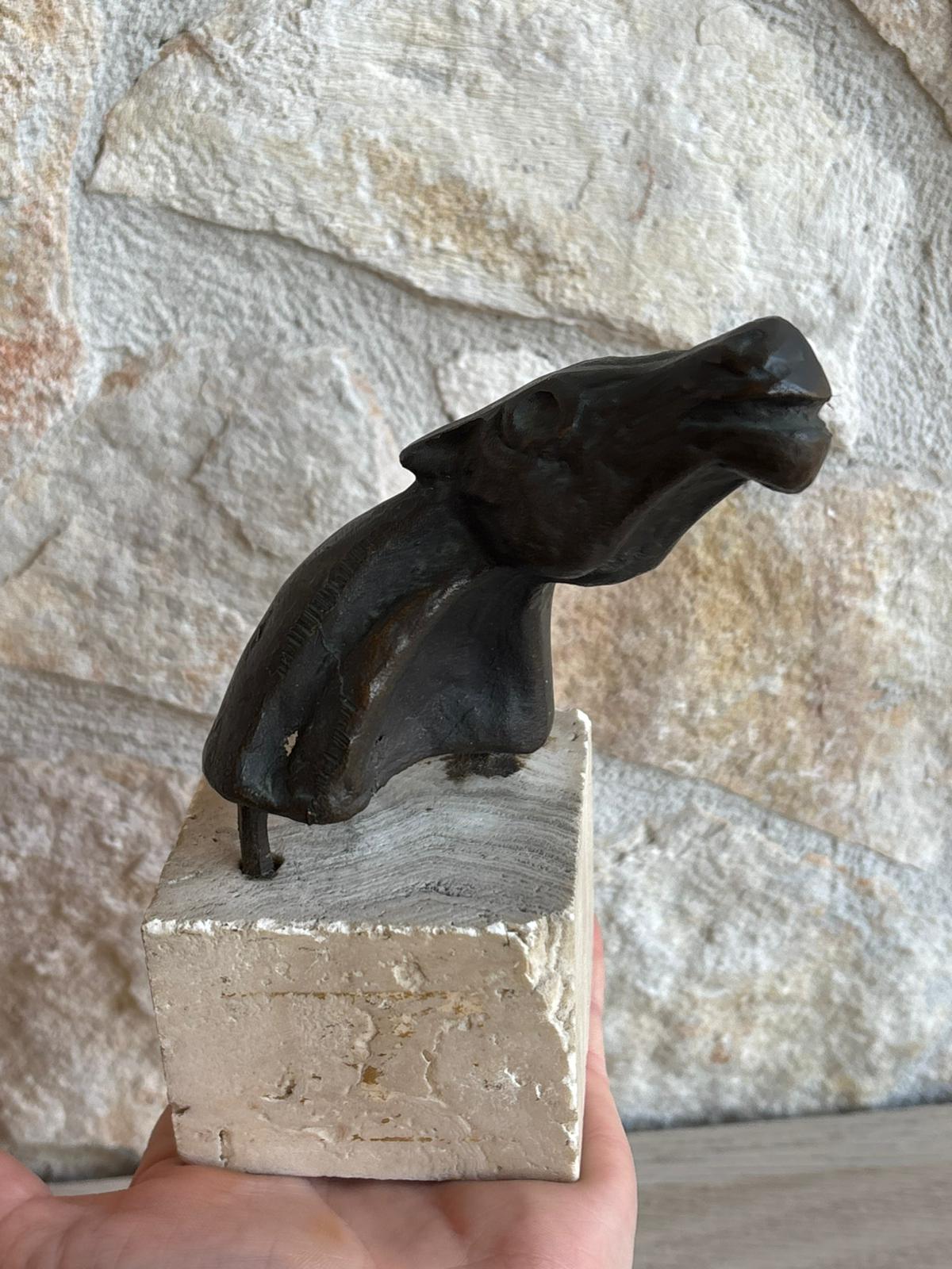 Scultura Vintage, Cavallo In Bronzo- Cassinari