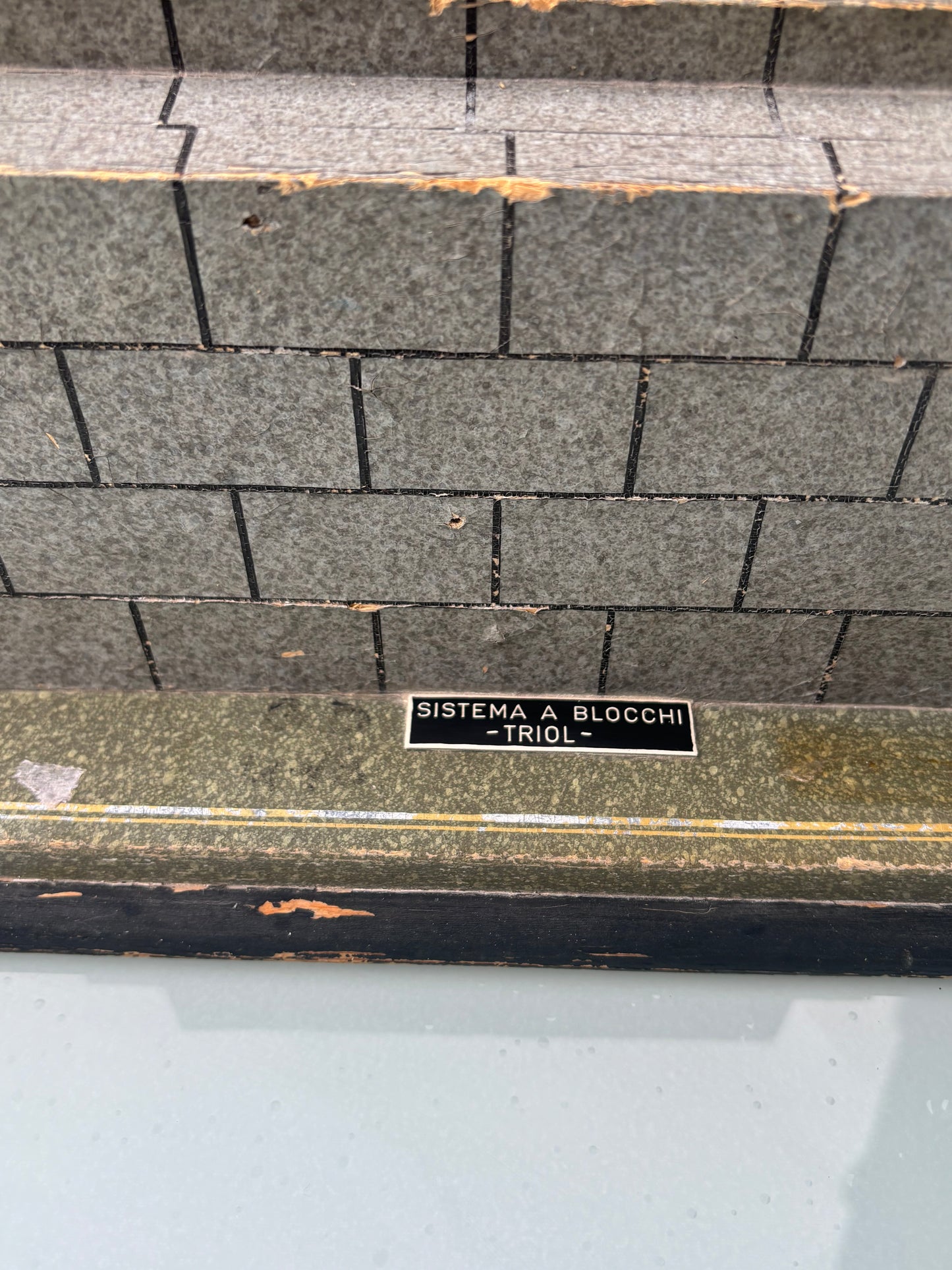 Modello Architettonico Vintage Anni ‘50, V.Toffoli &Figli