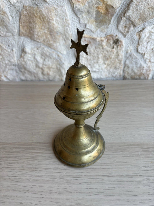 Incensiere Vintage In Ottone