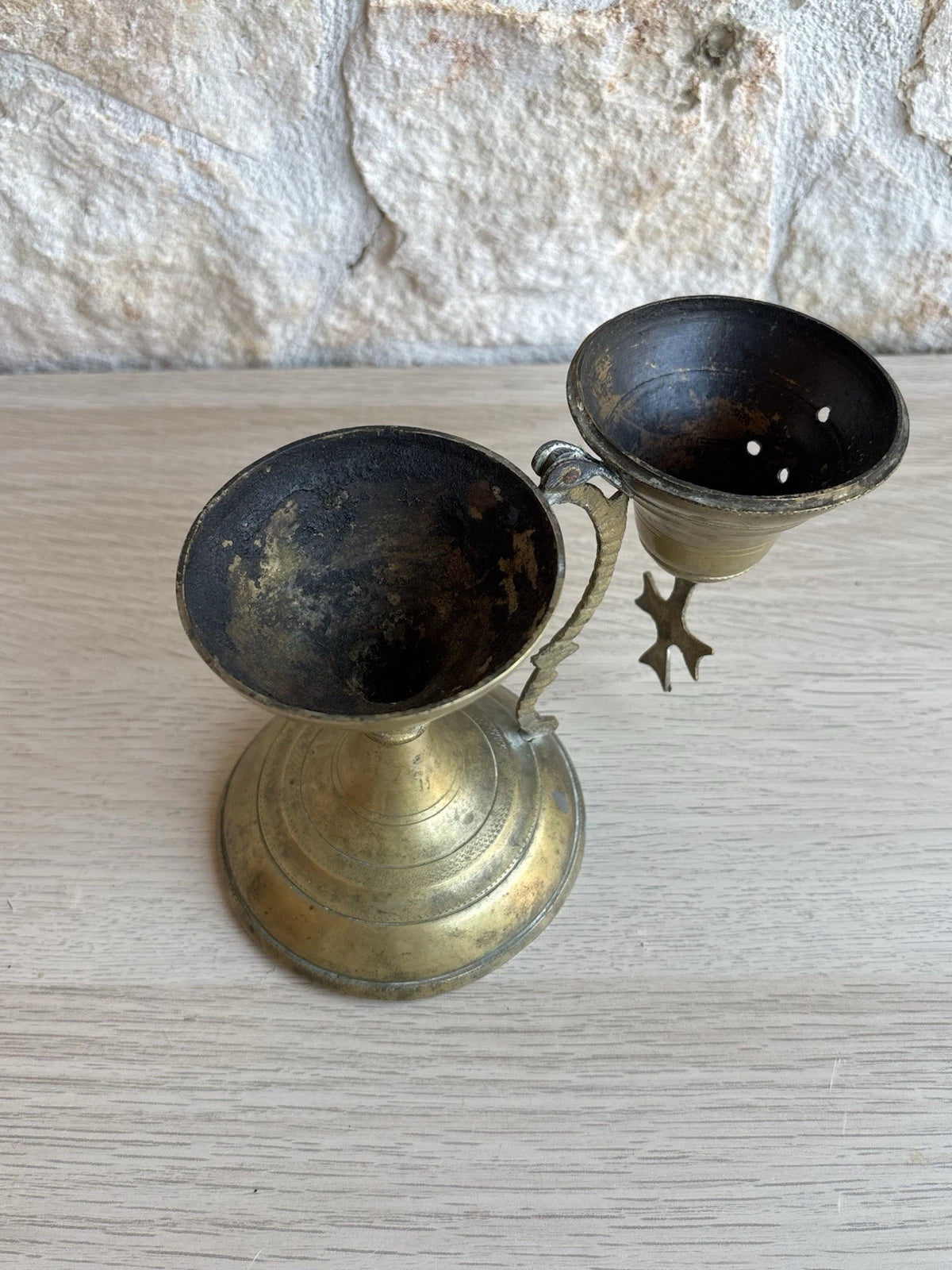 Incensiere Vintage In Ottone