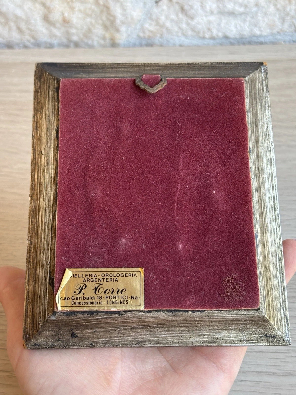 Quadro Miniatura Vintage Dipinto a Olio