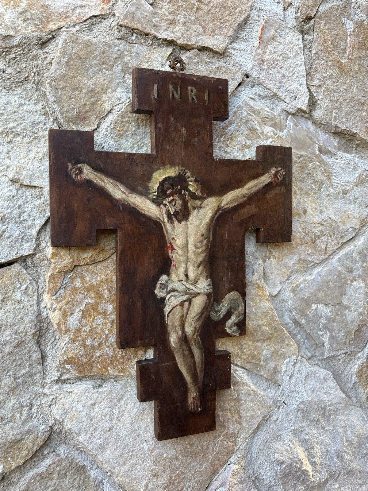 Quadro Vintage, Dipinto A Olio Su Legno