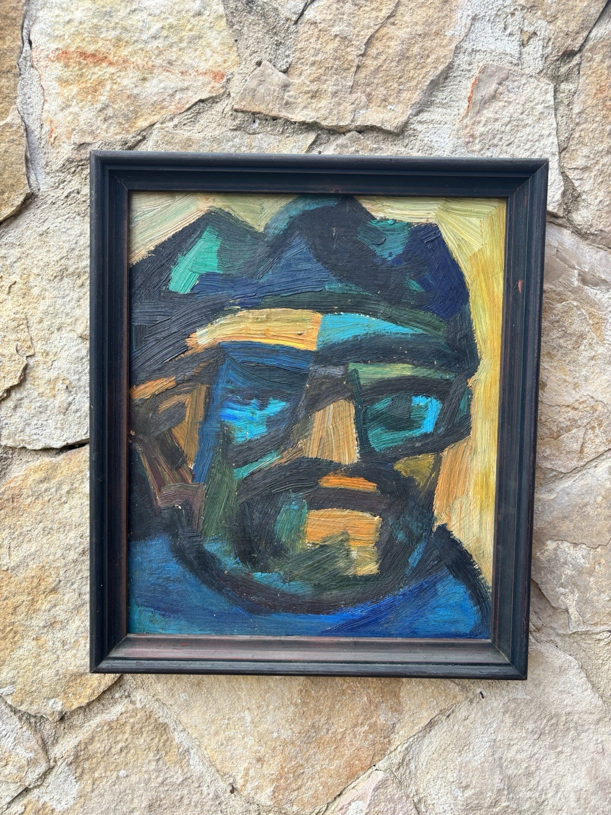 Quadro -figura- Mario Sangiovanni dipinto a olio su tavoletta
