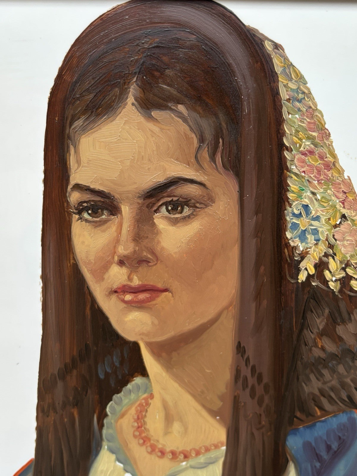 Coppia Di Quadri Dipinti Sardi Su Mattonella, Ennio Perrotti (1903-1987)