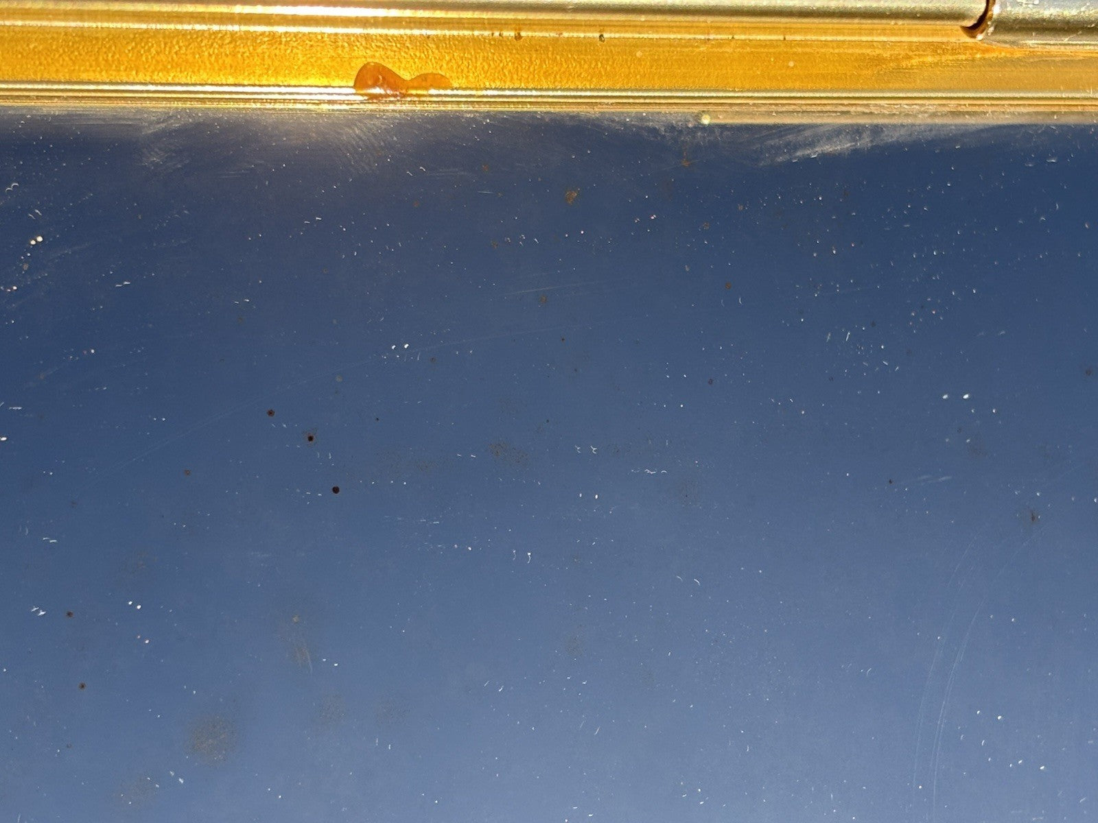 Vassoio Vintage Anni ‘60 MB Made In Italy In Metallo Con Specchio