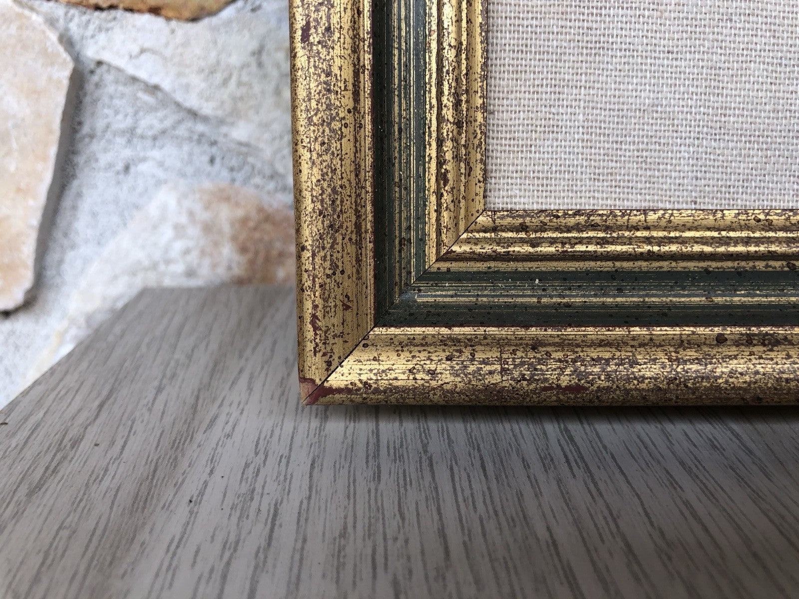Quadro vintage - Strada Con Figure- dipinto a olio su tavoletta