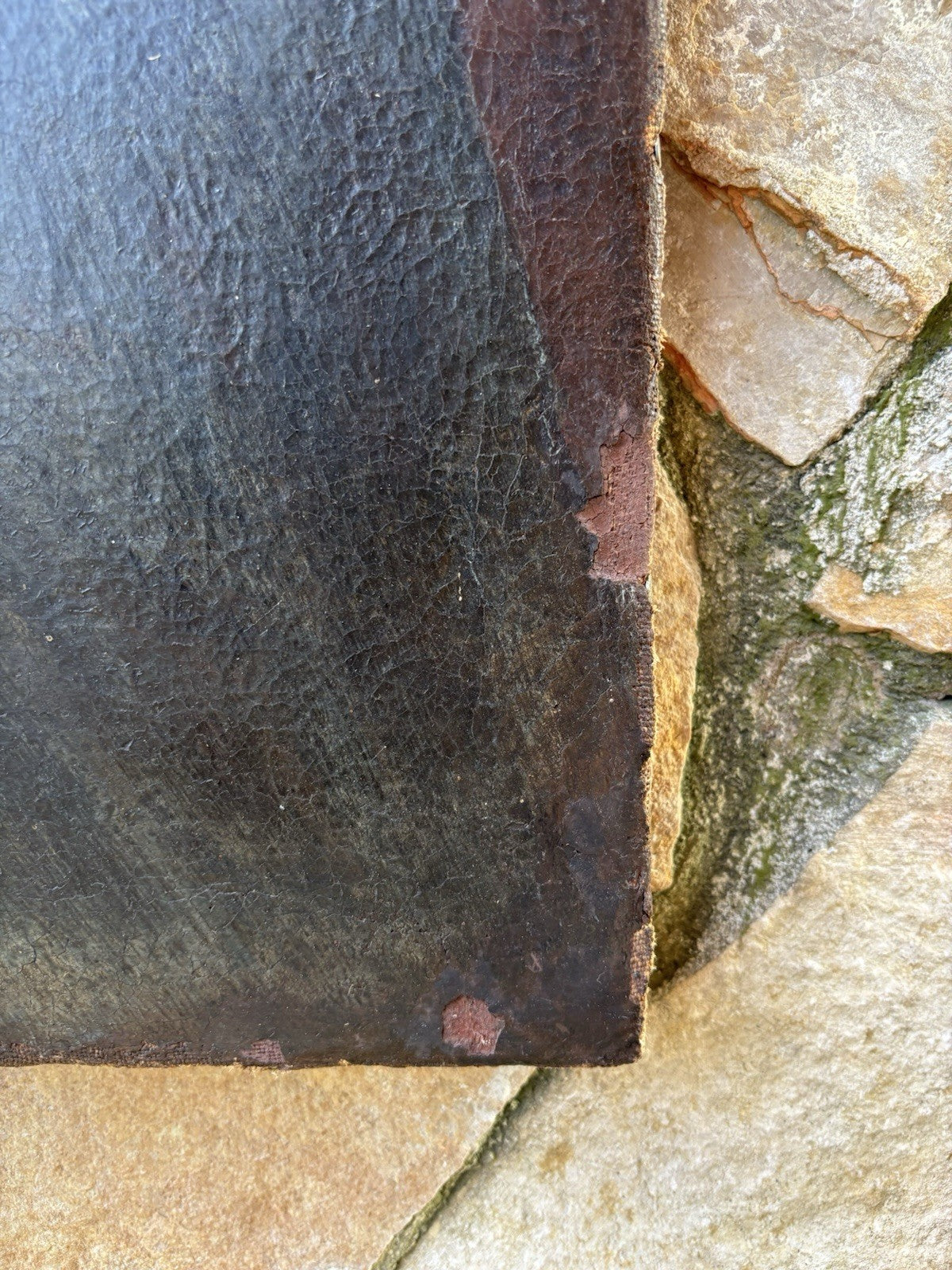 Quadro antico -Gesù- dipinto a olio su tela