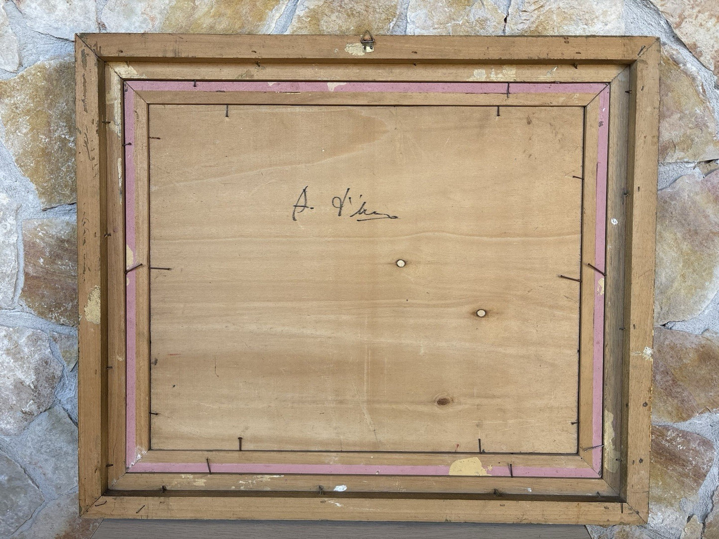 Quadro -Gatto Con Gomitolo- Antonio D’Urso dipinto a olio