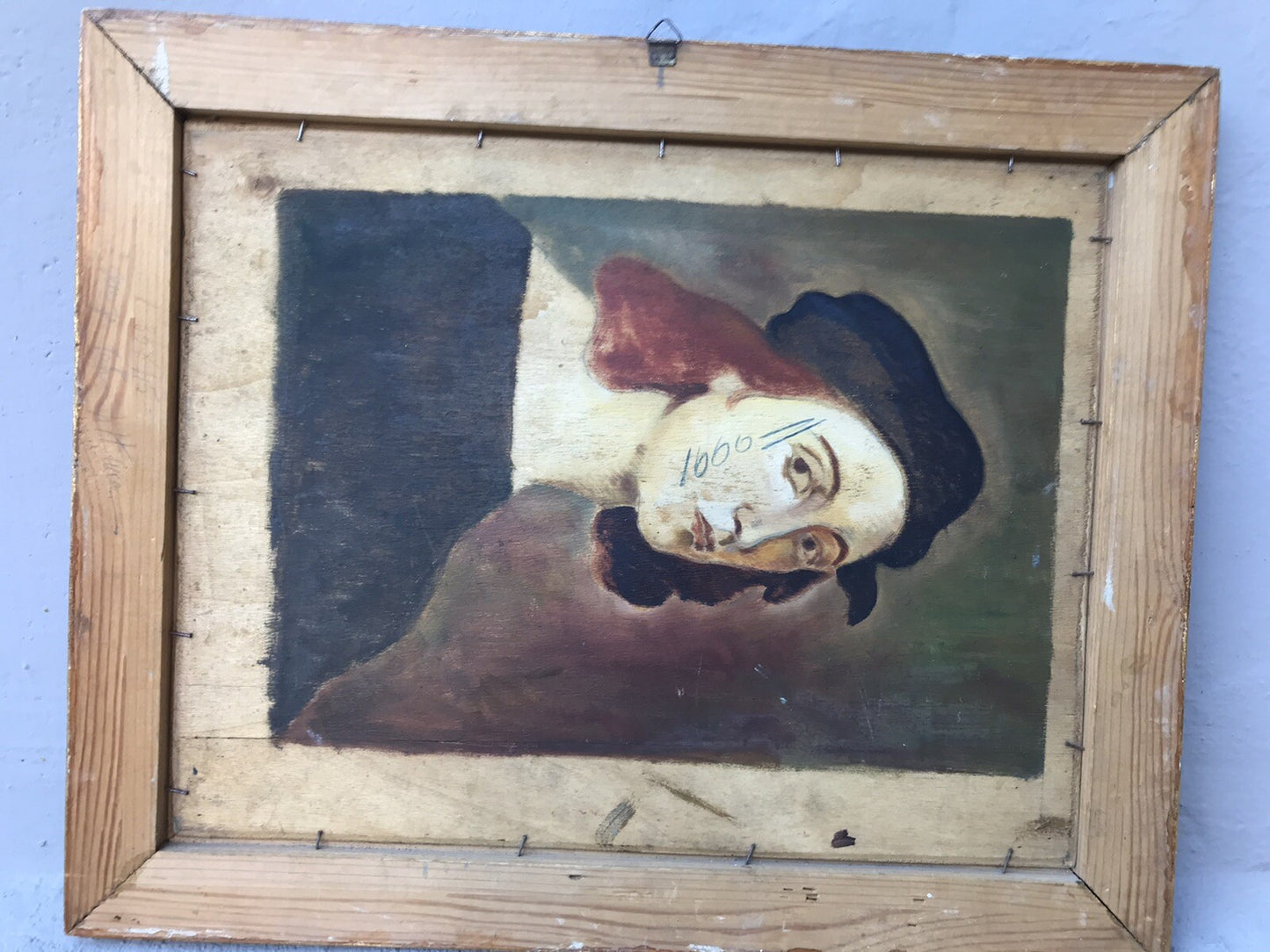 QUADRO VINTAGE -NATURA MORTA- DIPINTO A OLIO SU TAVOLA