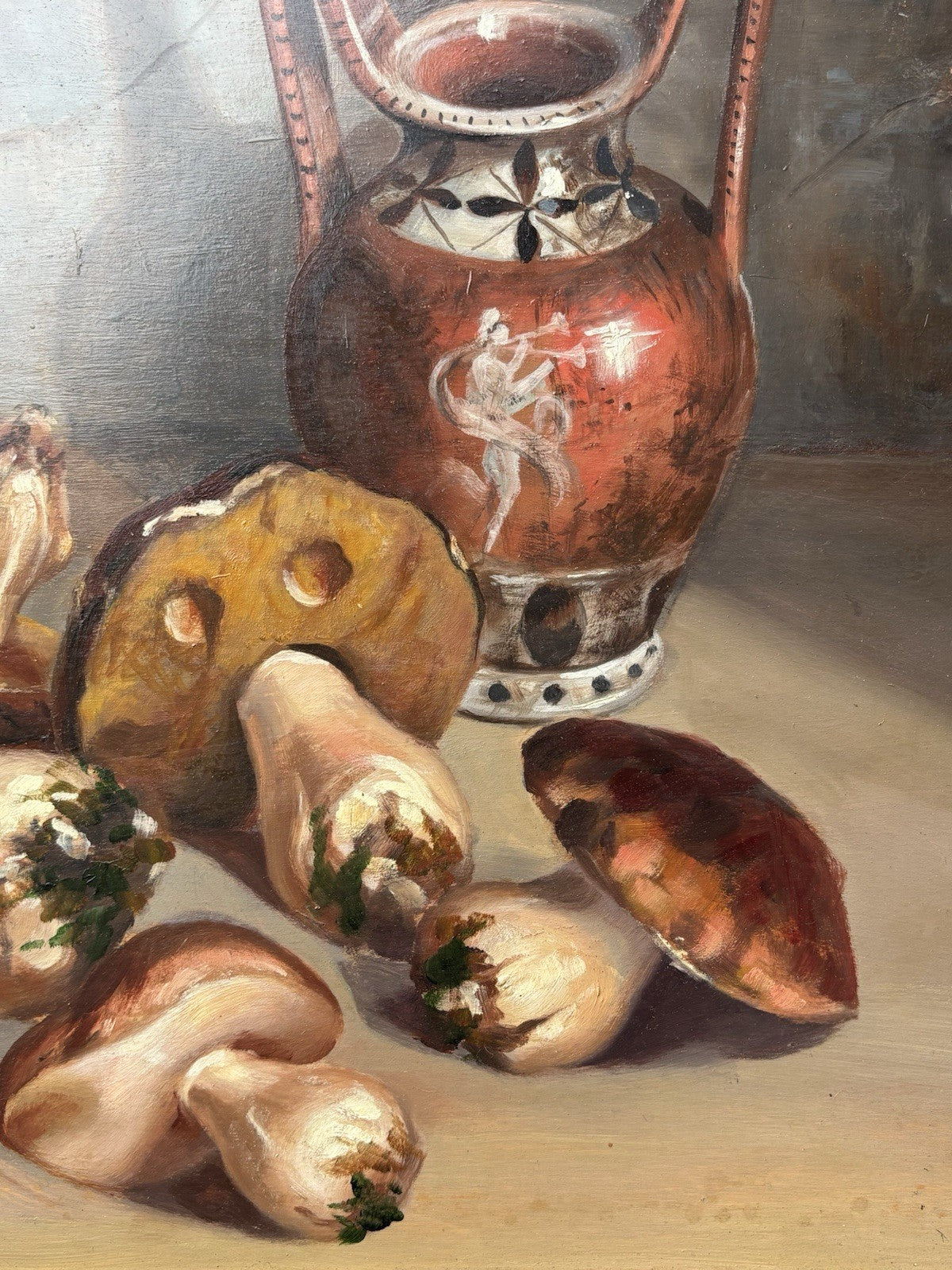 Quadro antico -Natura Morta- dipinto a olio su tavoletta