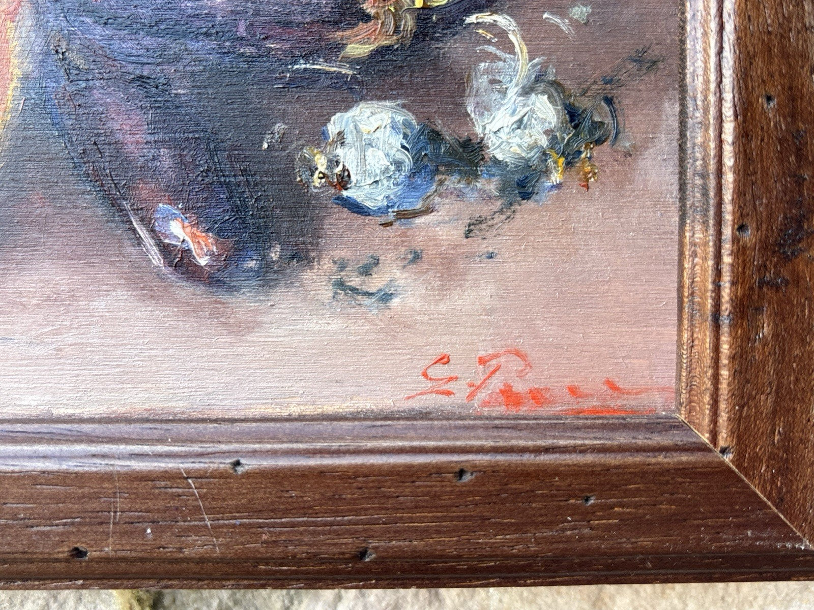 Tris di quadri -Natura Morta- Giovanni Pane- dipinti a olio