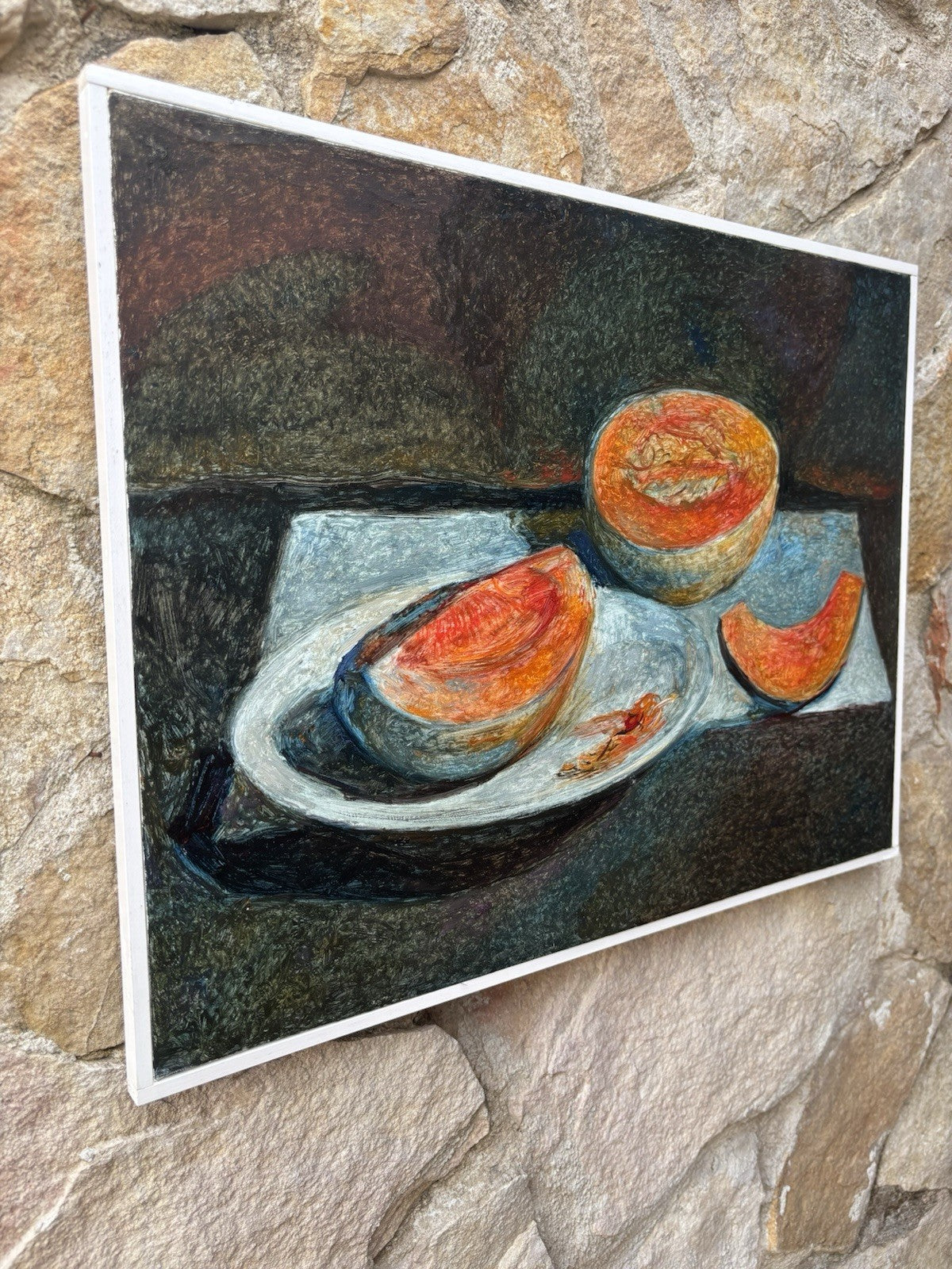 Quadro -Natura Morta- Achille Capaldo- dipinto a olio su tela