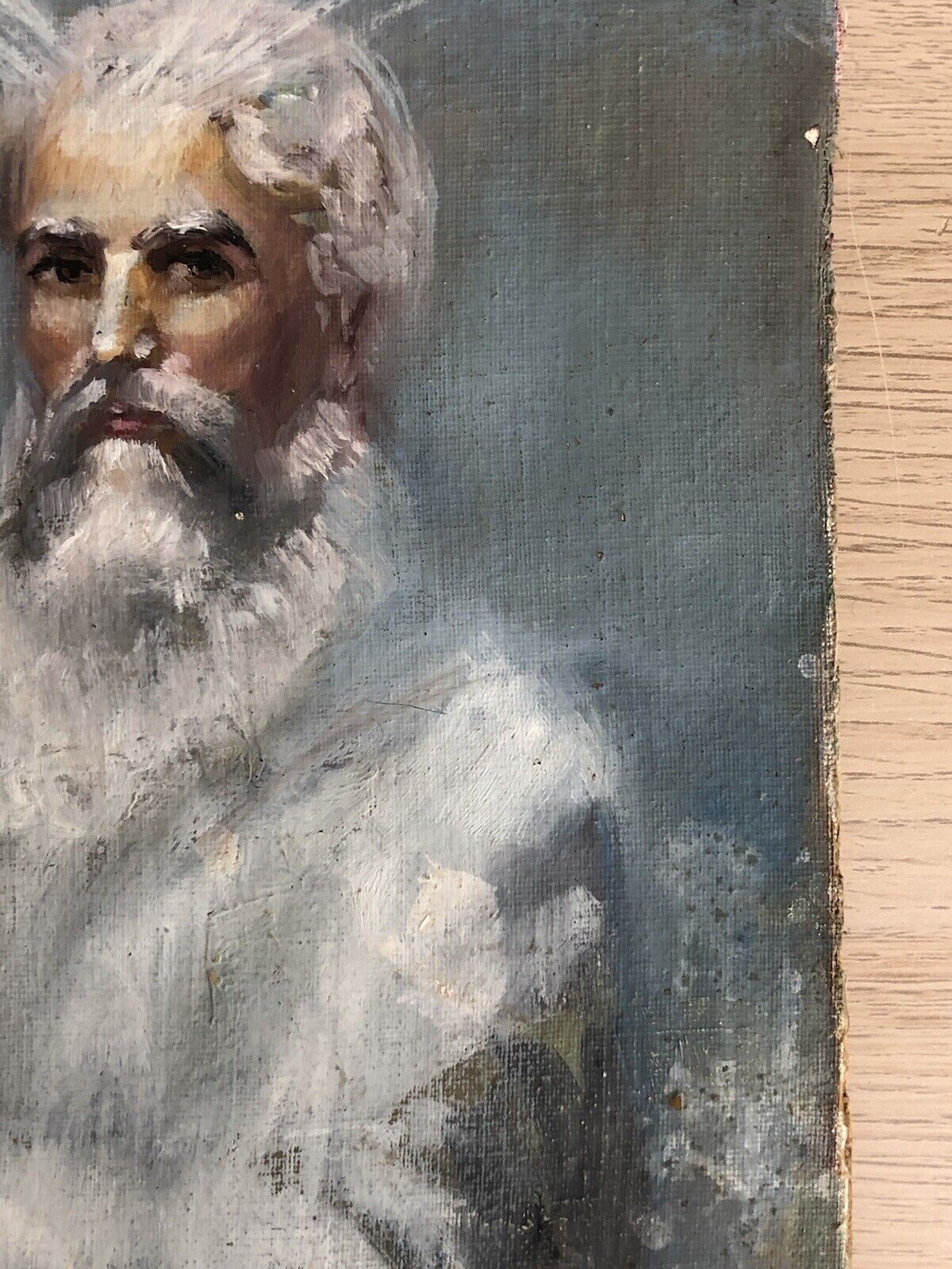 Quadro antico -Santo- dipinto a olio