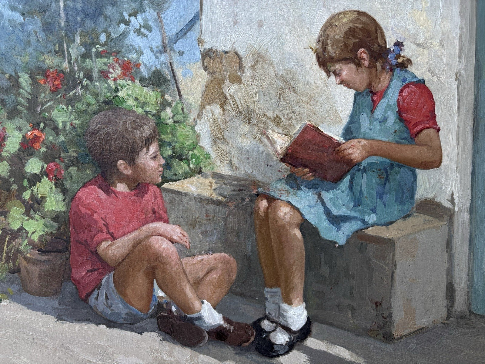 Quadro -Scolari- Guglielmo Migliore dipinto a olio