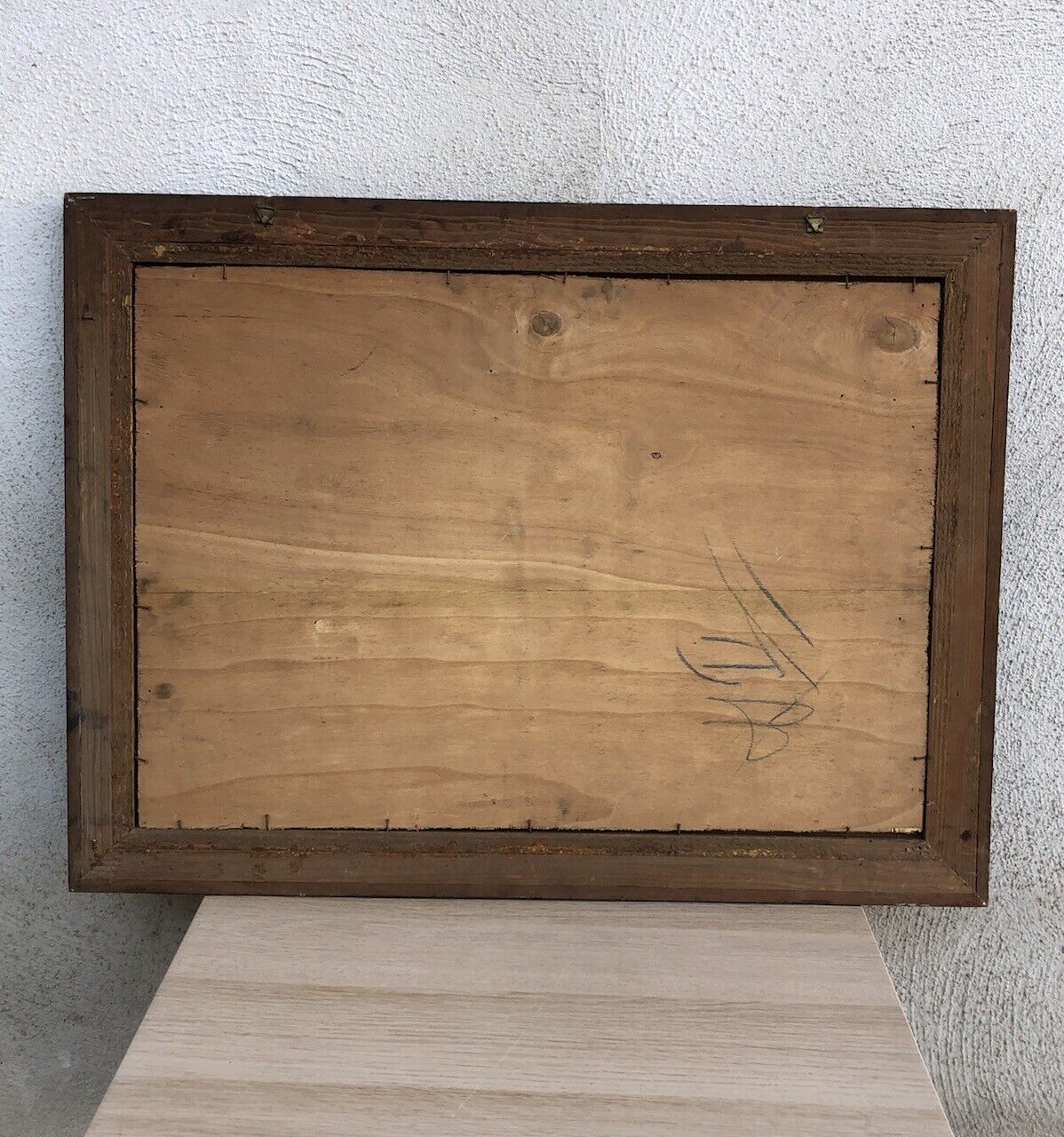 Quadro antico -Natura Morta- dipinto a pastello su tavoletta