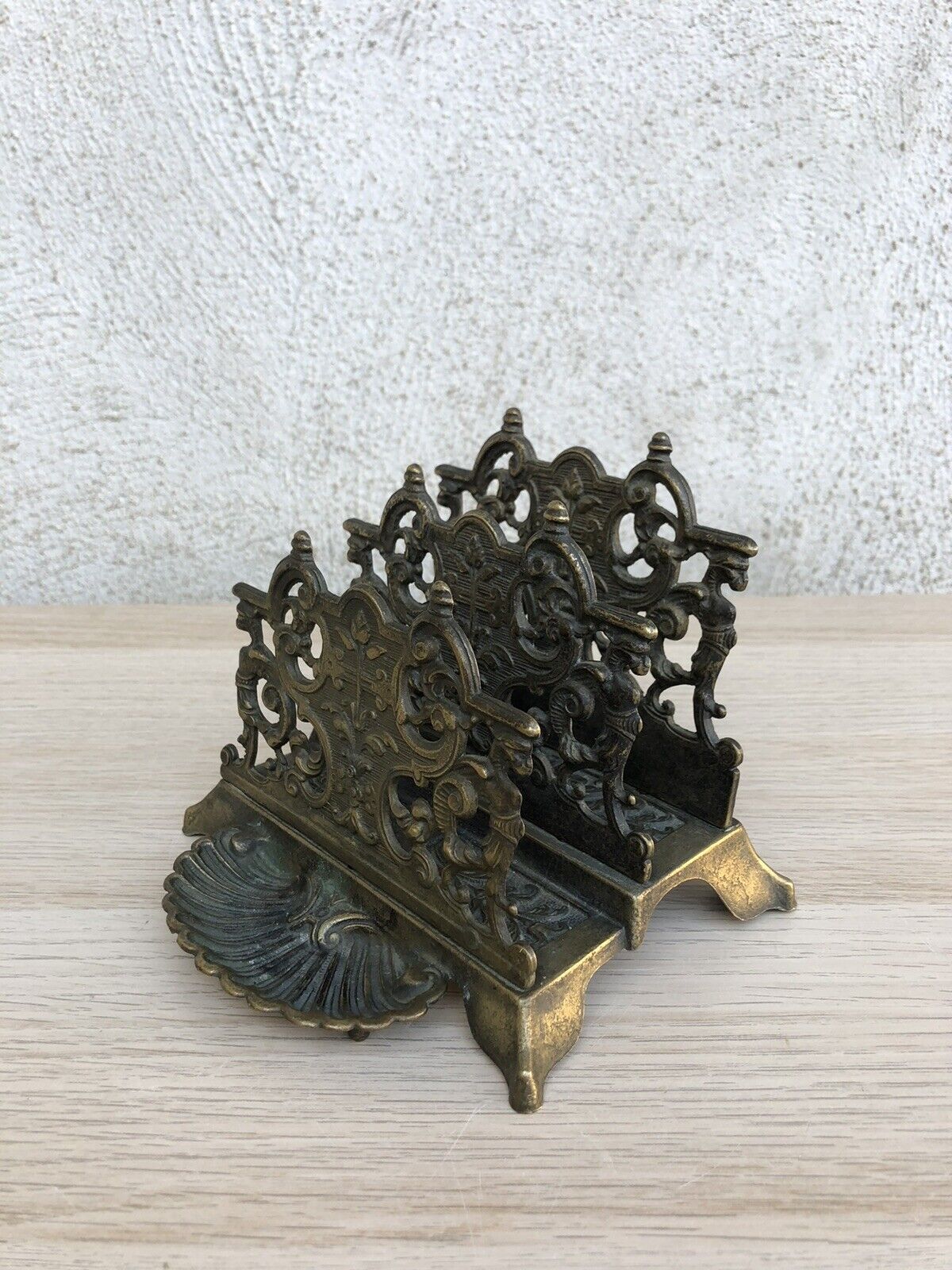 Portalettere Vintage In Ottone