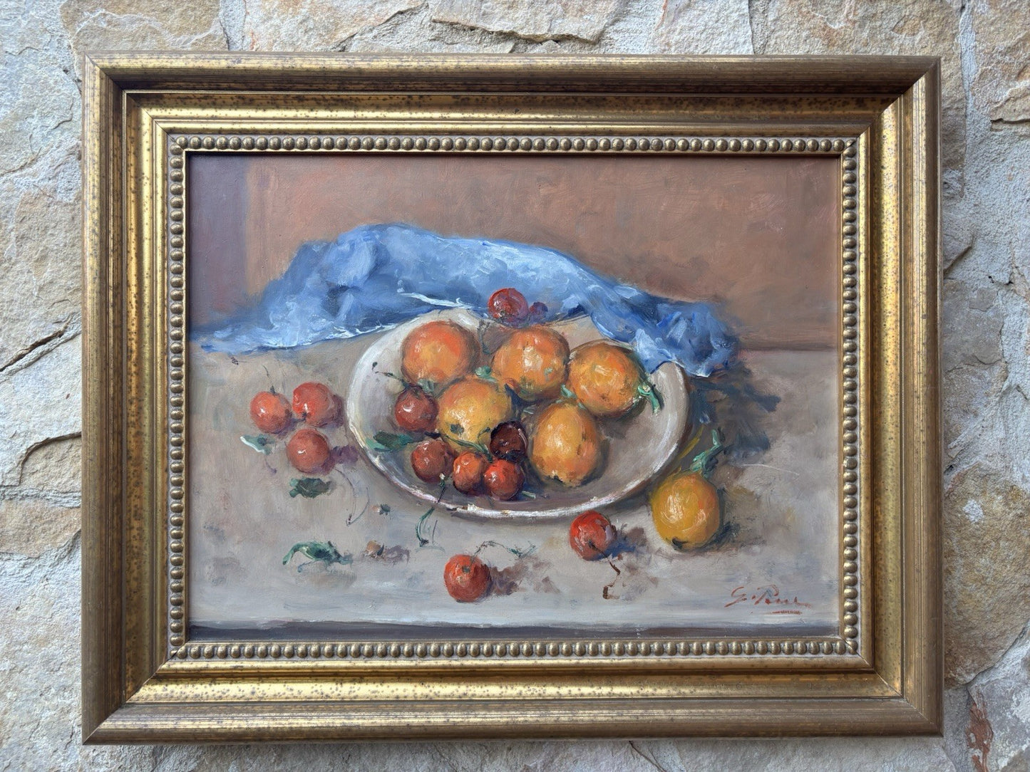Quadro -Natura Morta- Giovanni Pane dipinto a olio