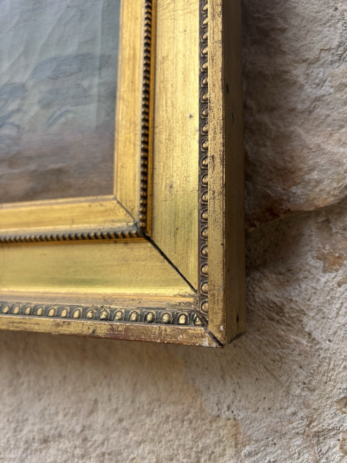 Quadro antico -Paesaggio Bucolico- dipinto a olio su tela