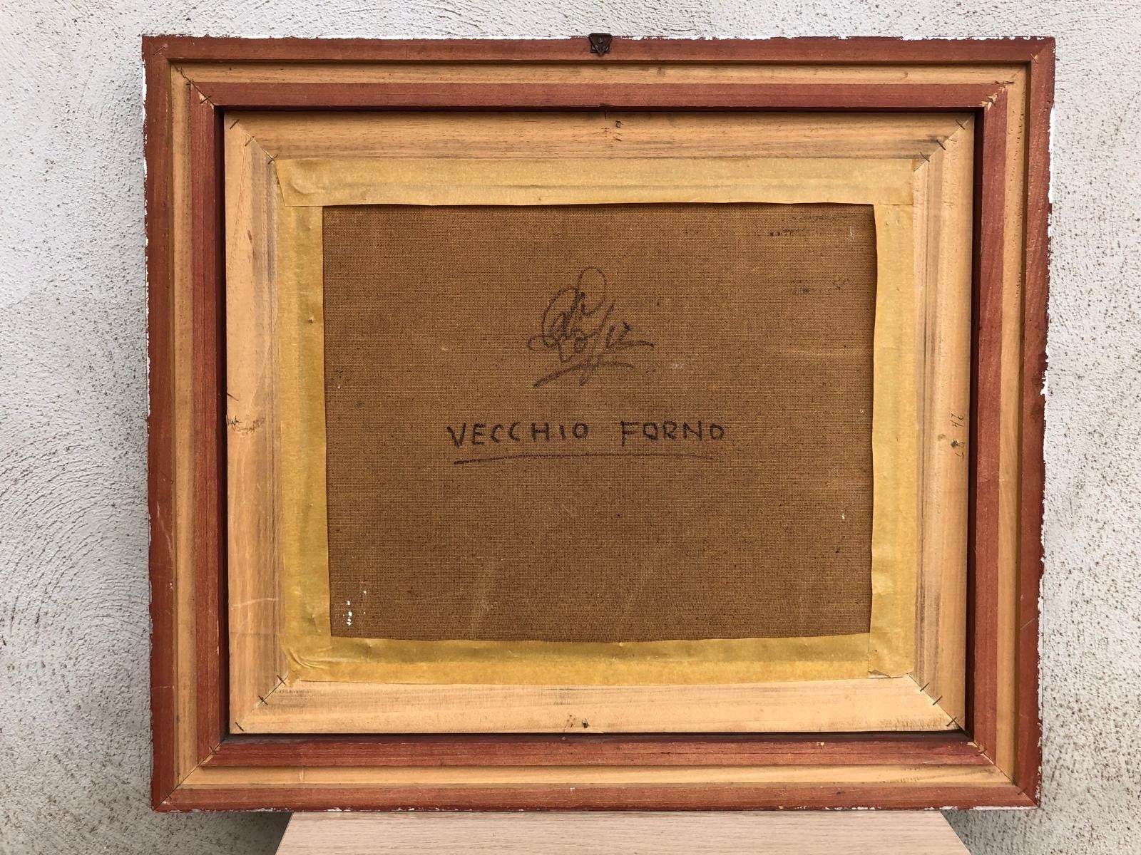 Quadro -Vecchio Forno- Raffaele Lopez dipinto a olio