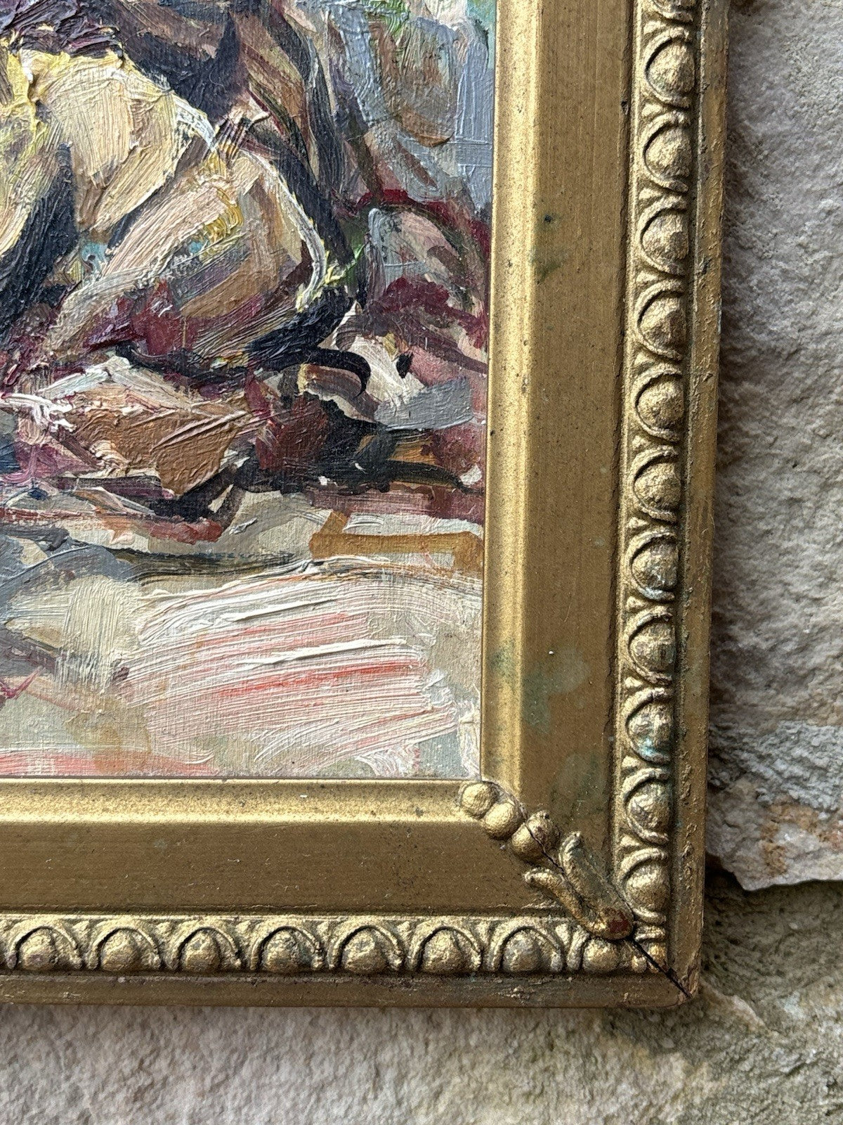 Quadro -Scena Religiosa- Wilken’s Hans Desiderio- dipinto a olio su tavoletta