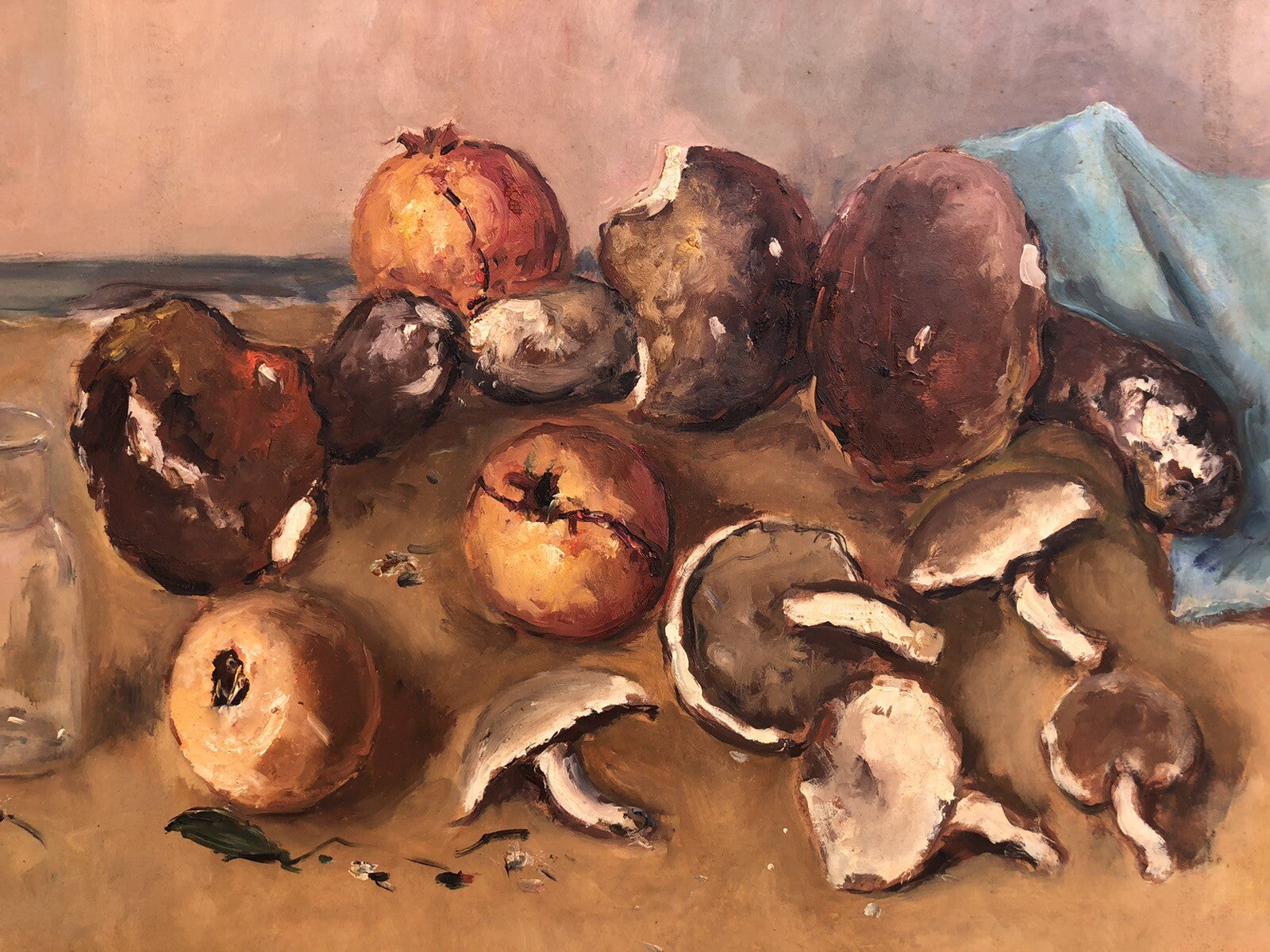 Quadro vintage -Natura Morta- dipinto a olio