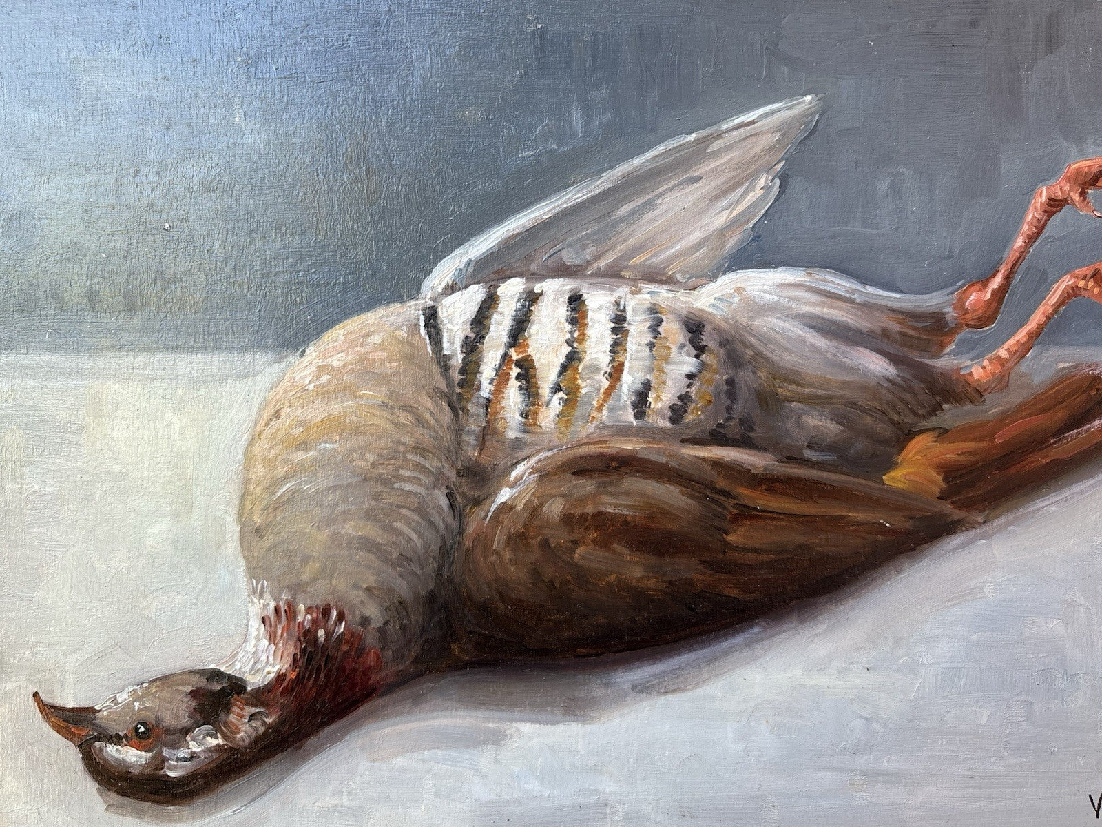 Quadro -Uccello- Vincenzo Canino dipinto a olio