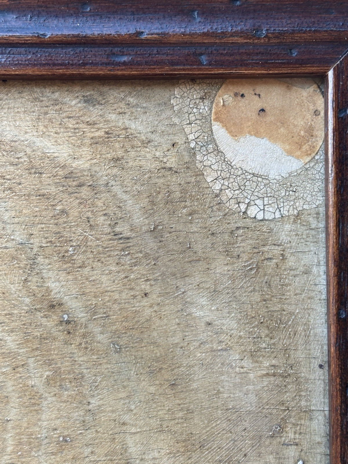 Quadro antico -Marina Con Pescatori- dipinto a olio