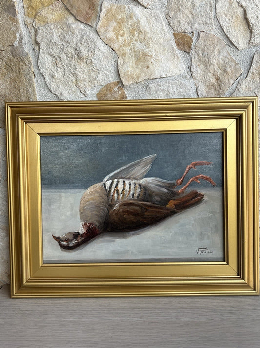 Quadro -Uccello- Vincenzo Canino dipinto a olio