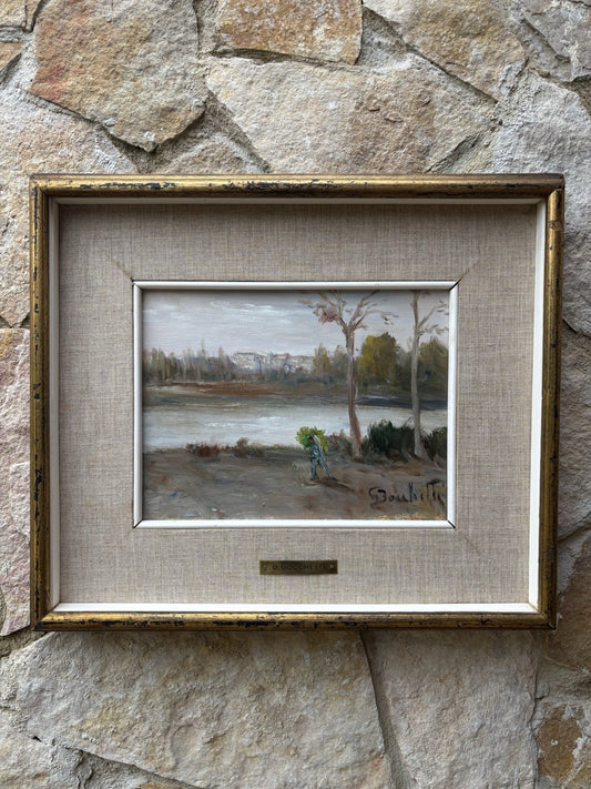 Quadro -Paesaggio- Gaetano Bocchetti dipinto a olio