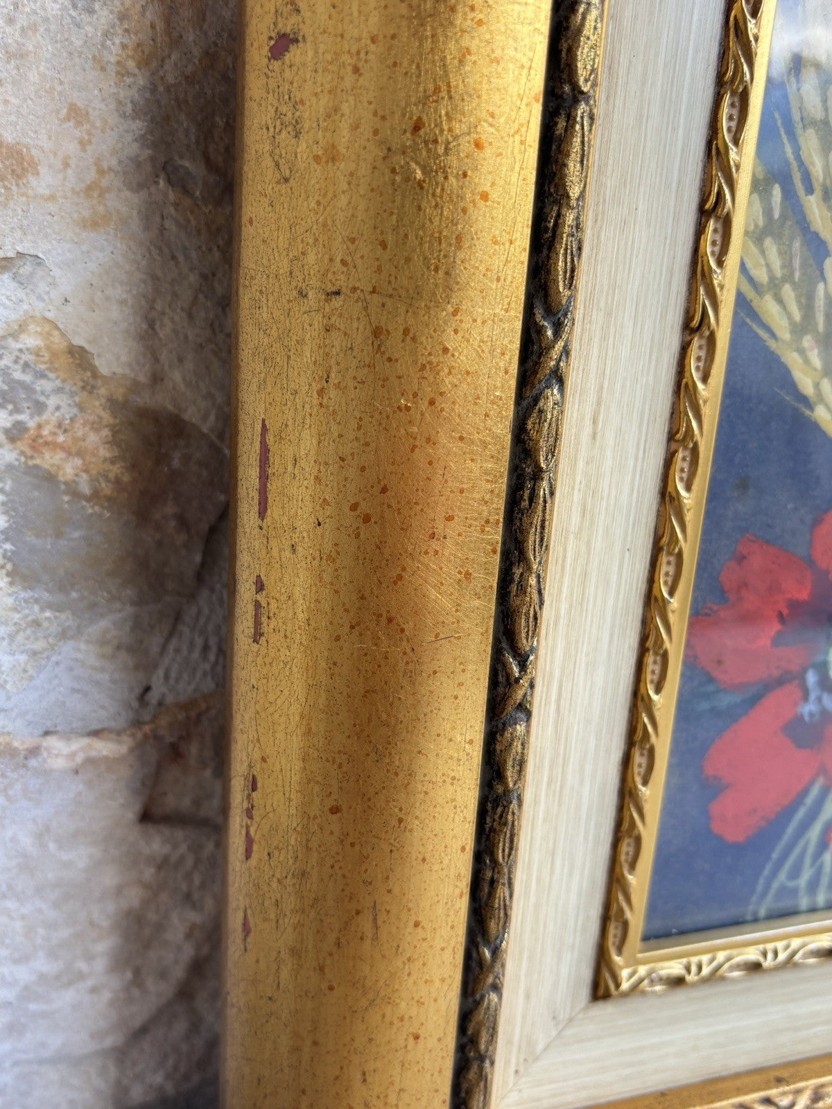 Quadro -Fiori- Federico De Curtis dipinto a tecnica mista