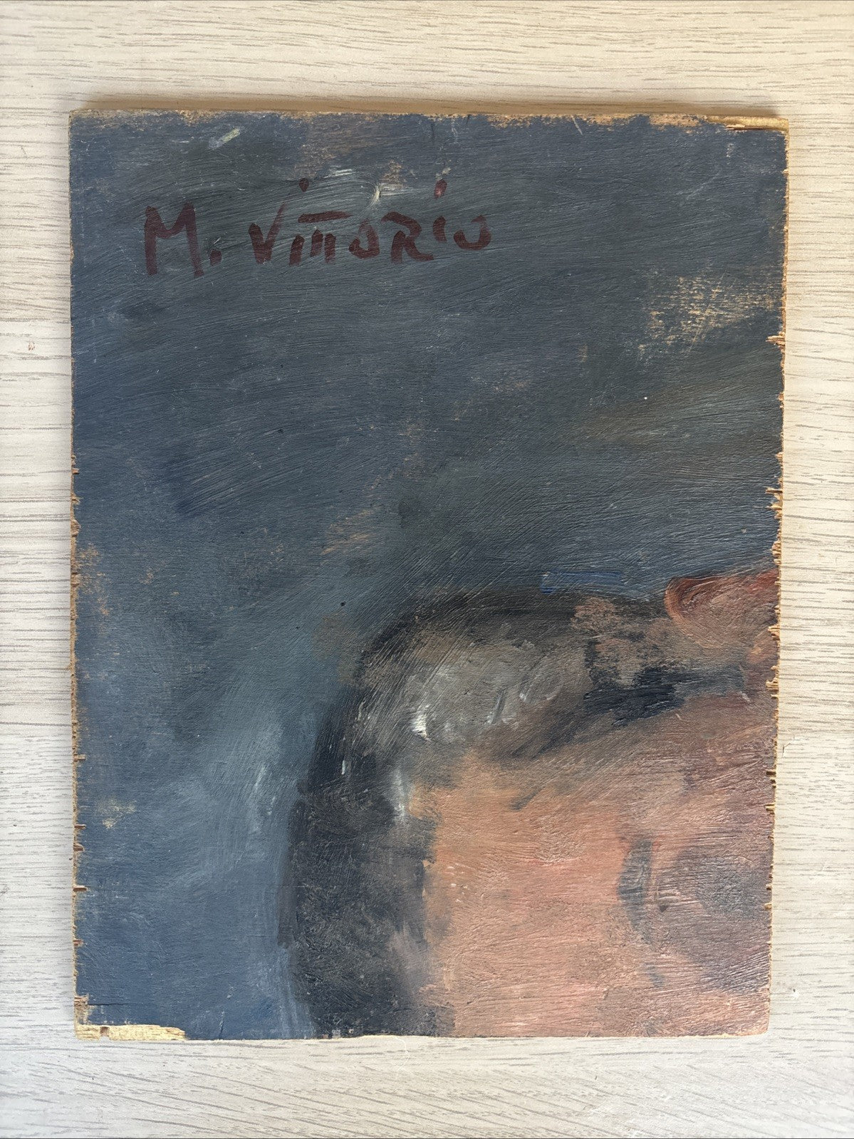 Quadro -Vaso Con Fiori- Mario Vittorio dipinto a olio