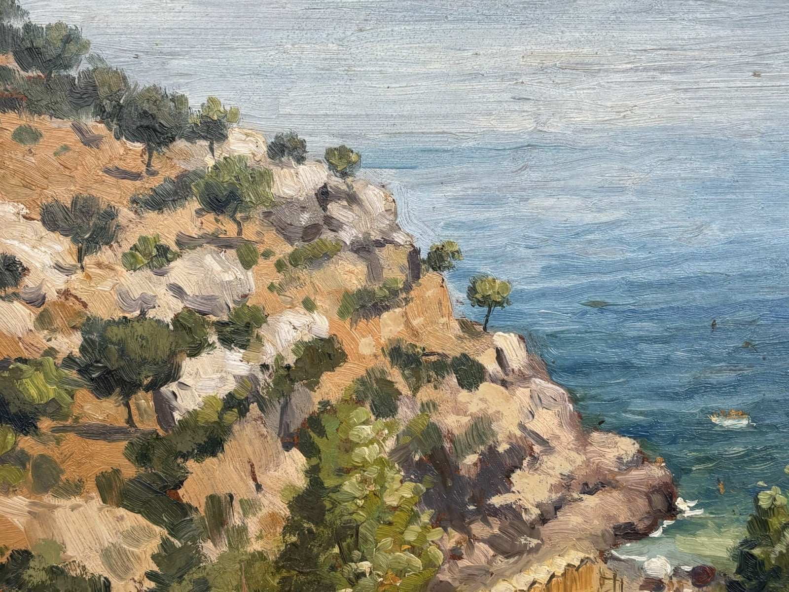 Quadro -Costiera- dipinto a olio