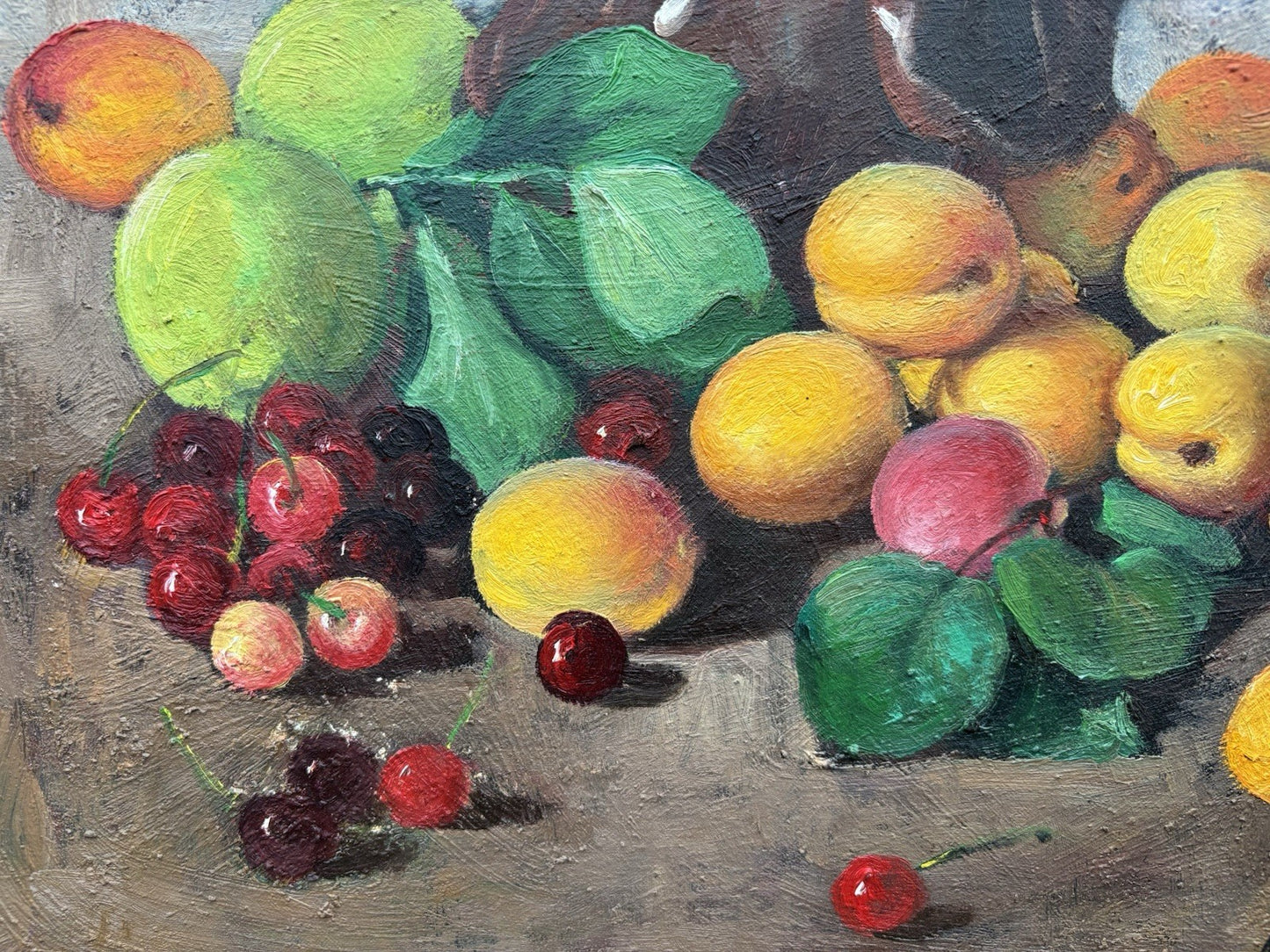 Quadro -Natura Morta- Raffaele Pucci dipinto a olio su tela
