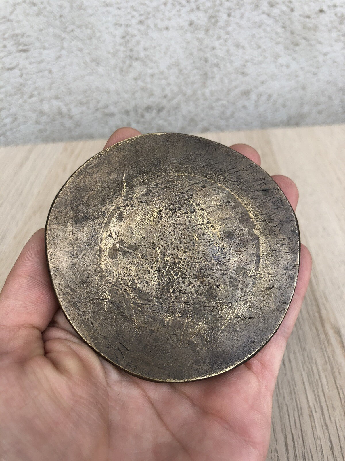 Fermacarte Soprammobile Granchio In Ottone