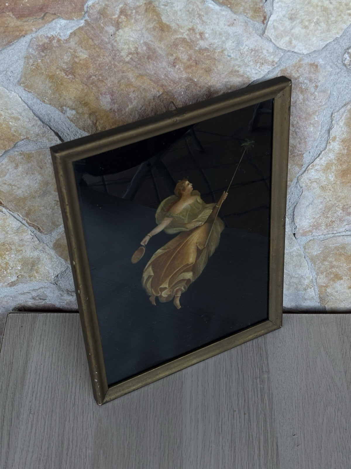 Quadro antico -Figura- dipinto a olio