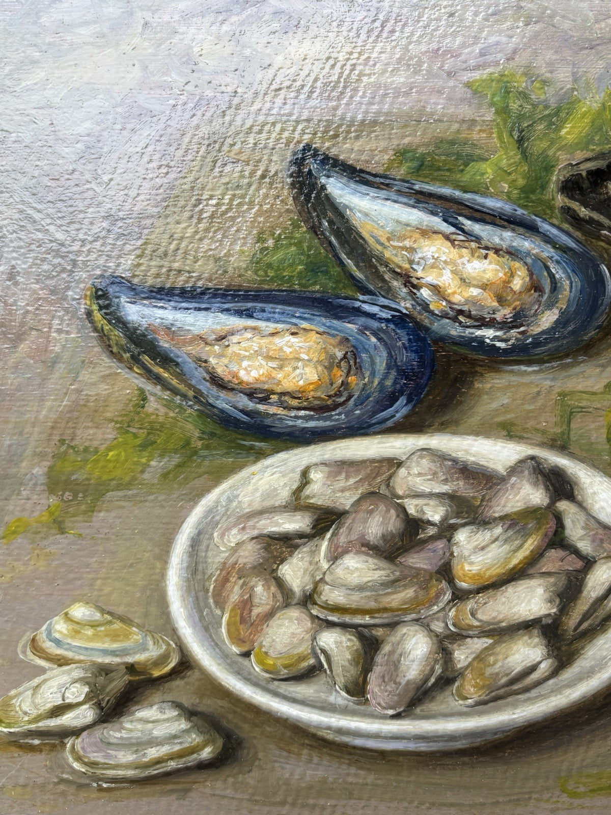 Quadro -Natura Morta- Gennaro Bottiglieri dipinto a olio