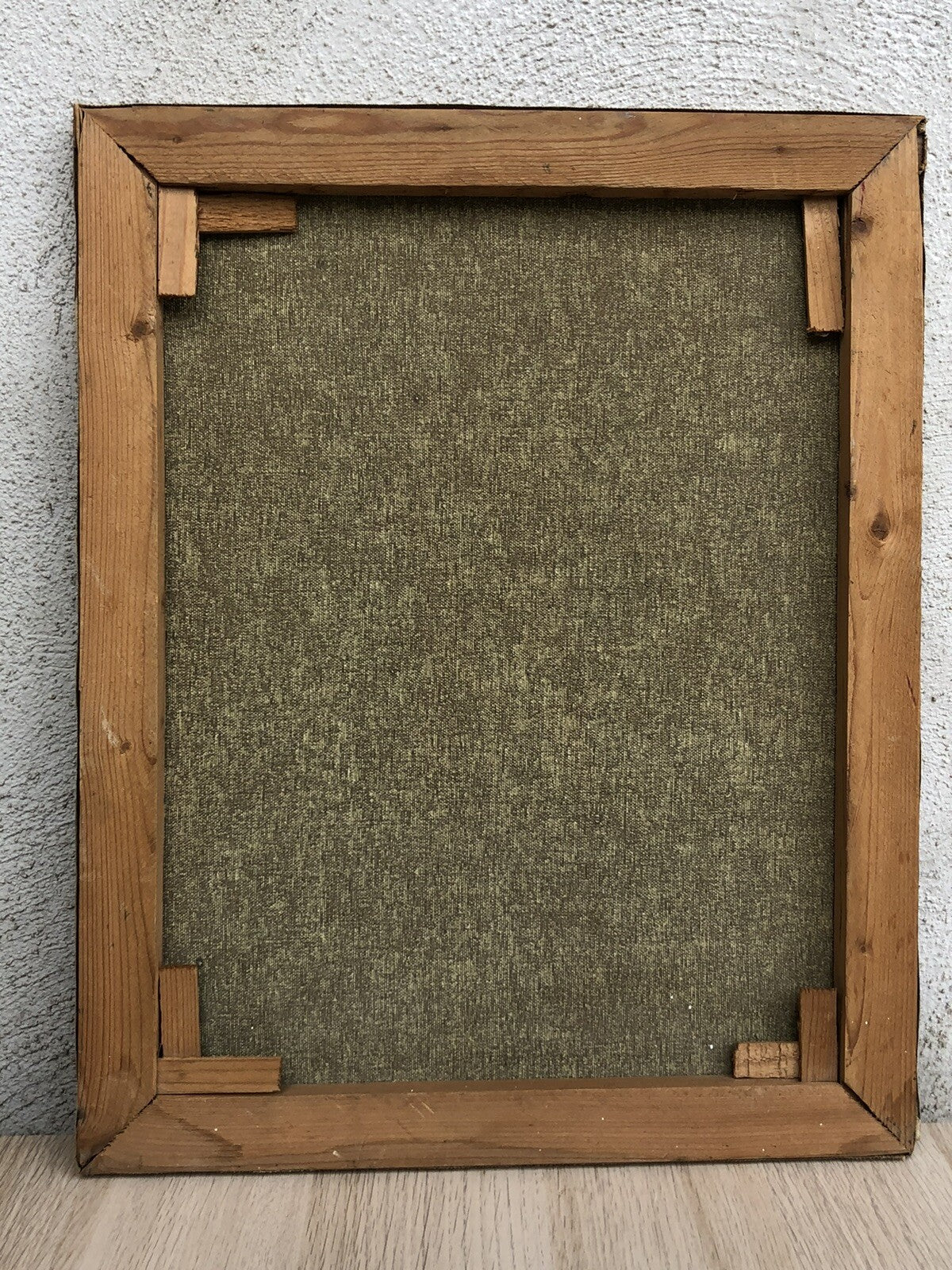 Quadro vintage -Contadino Con Uva- dipinto a olio su tela